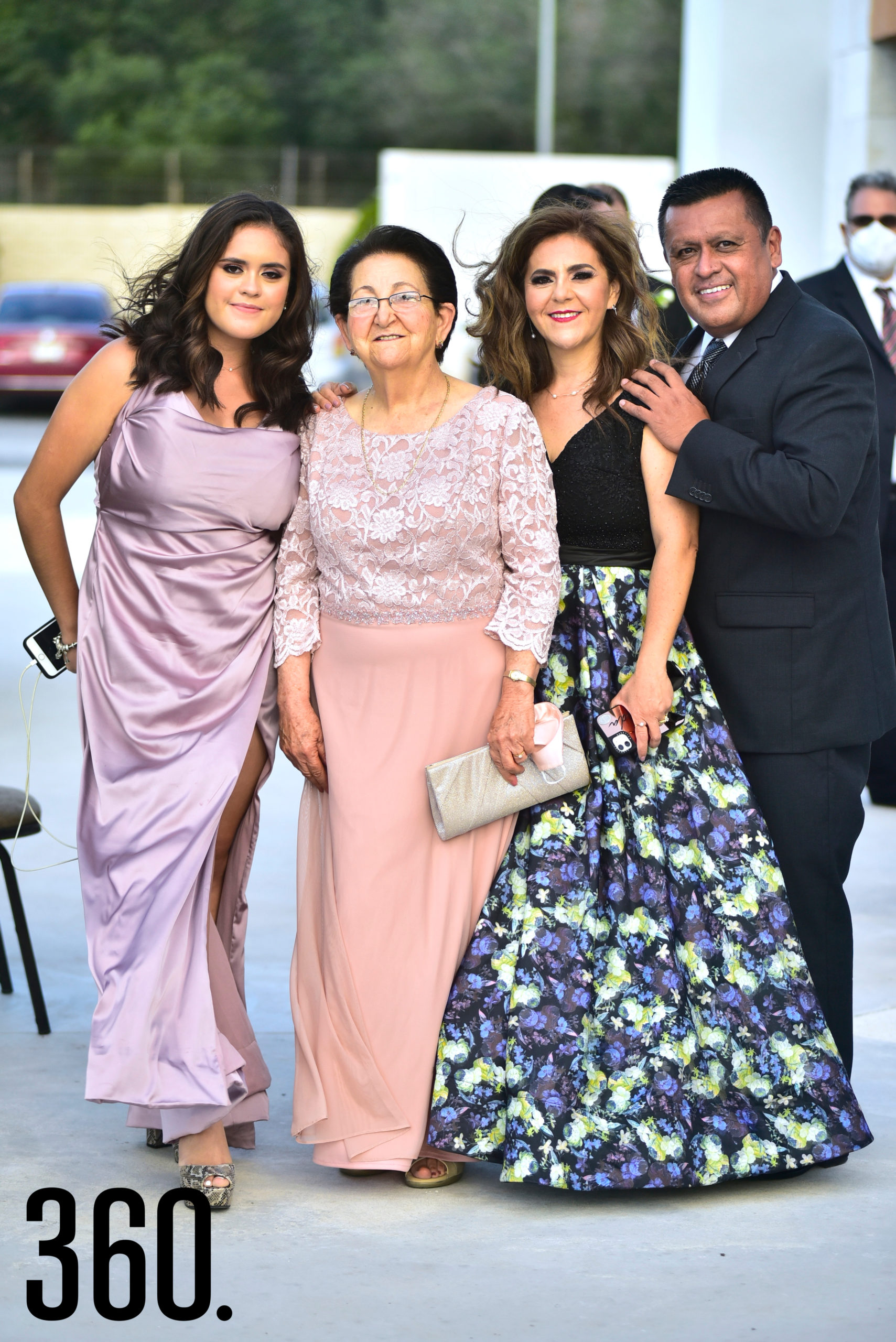 Amira Rodríguez, María Luisa Abugarade, Yolanda Ramos y Alejandro Rodríguez.