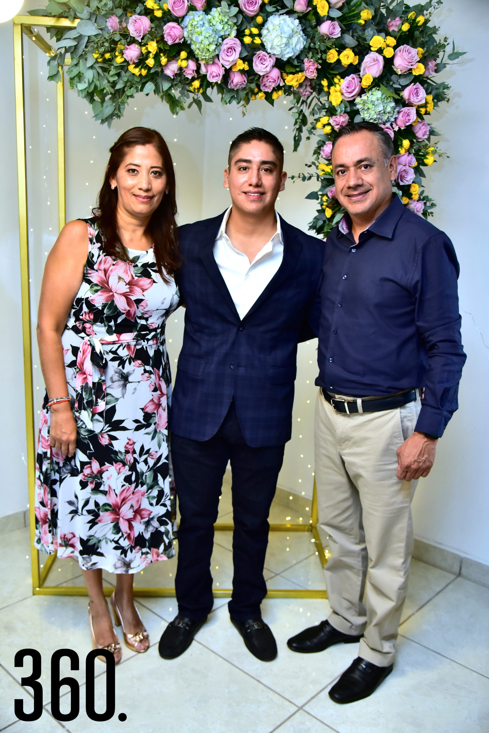 Araceli Esquivel, Jonathan Jiménez y Rodolfo Jiménez.