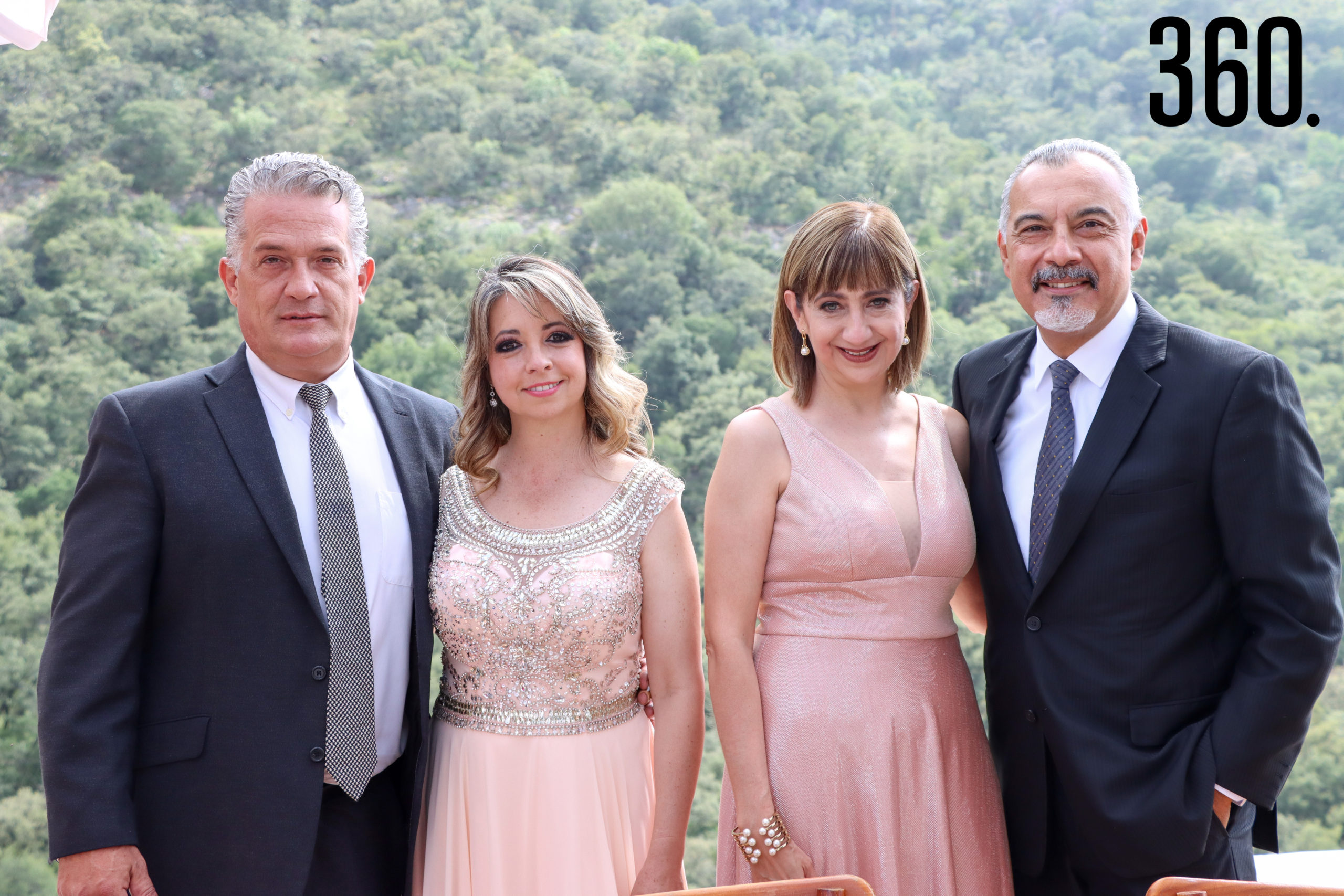 Humberto Castilla, Liliana Martínez, Marycarmen y Rubén Bernal.