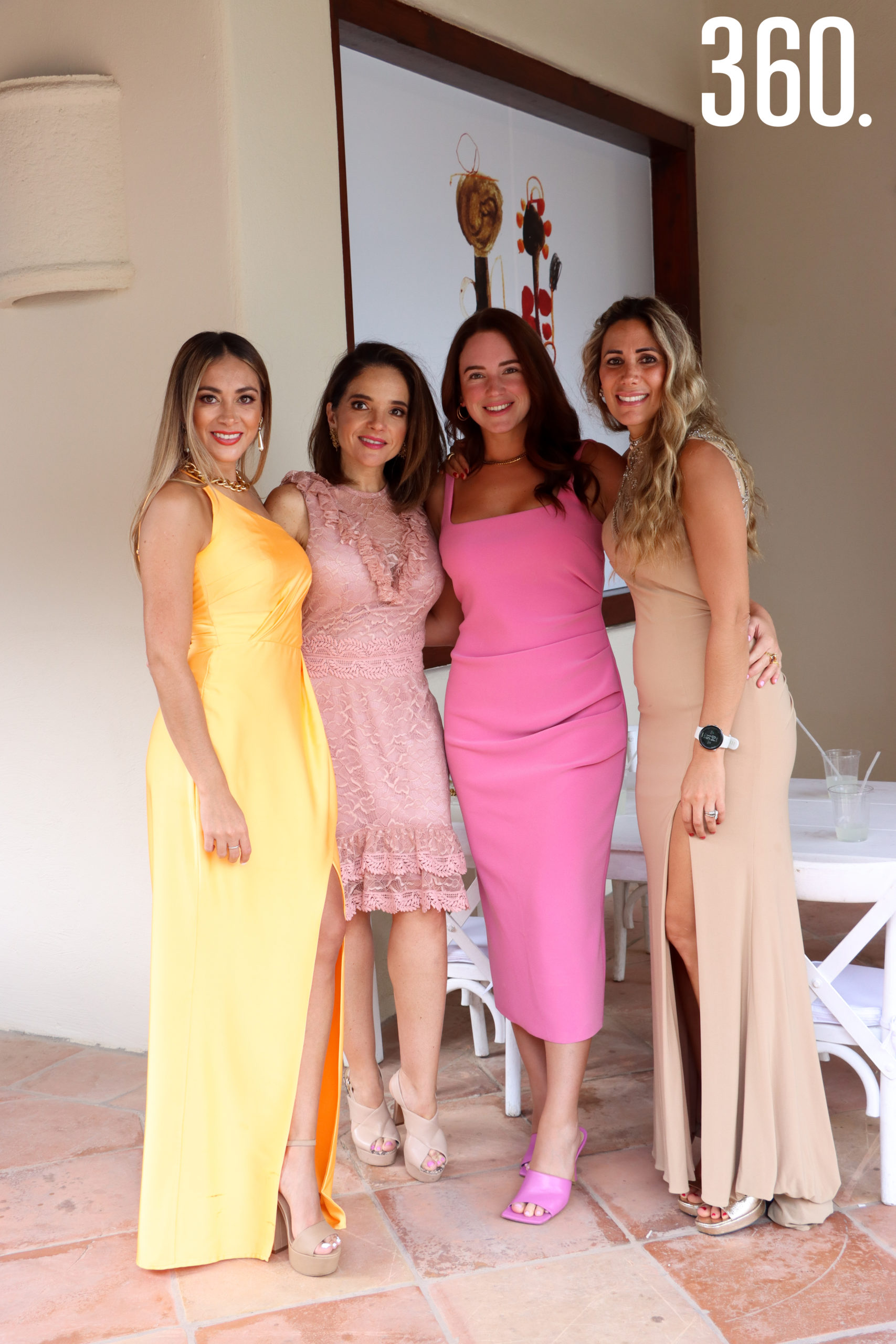 Sandra Castillo, Alejandra Garza, Luza Arizabalo y Daniela José.