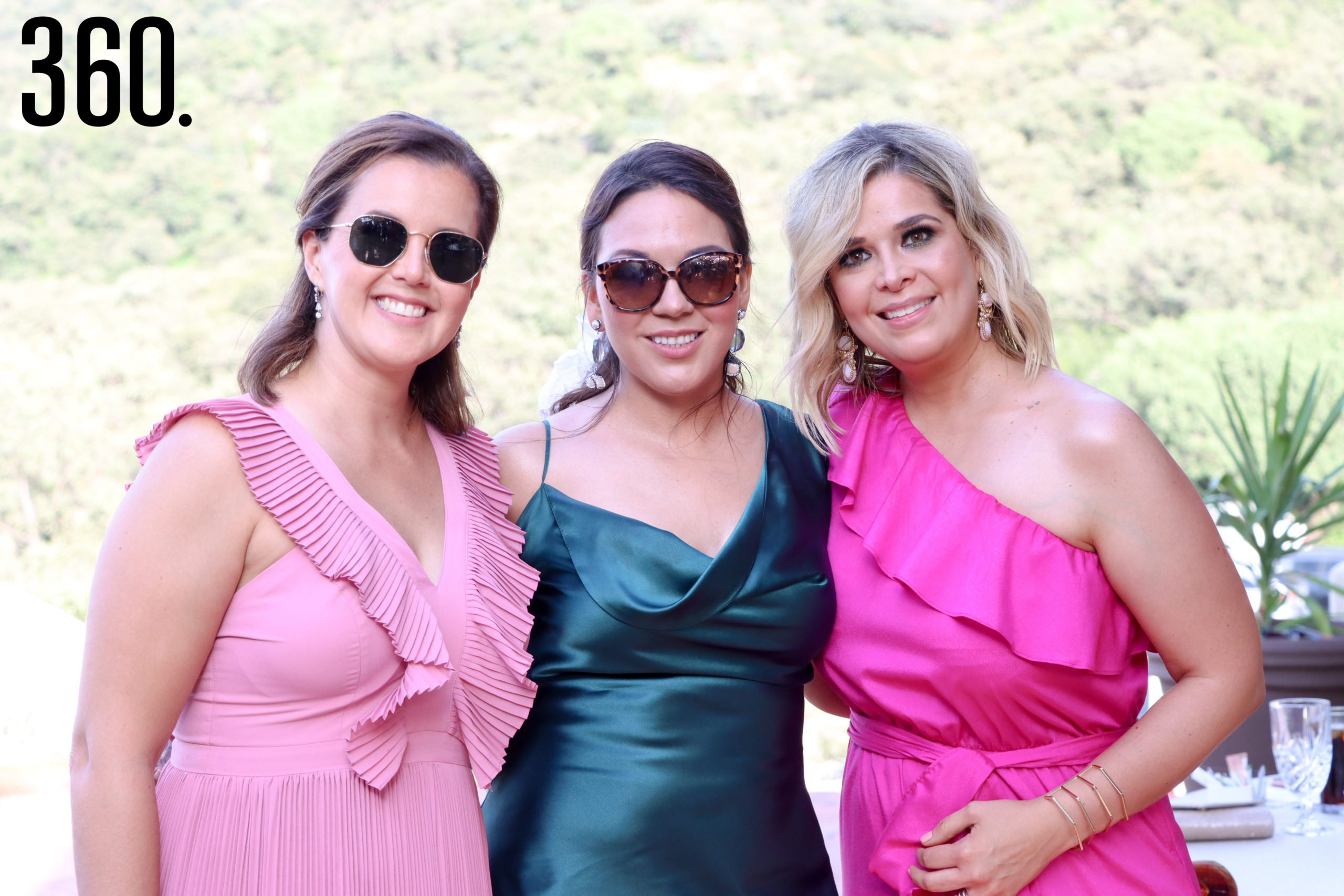 Ana Carolina Schraidt, Sandra Pérez y Karla Guerra