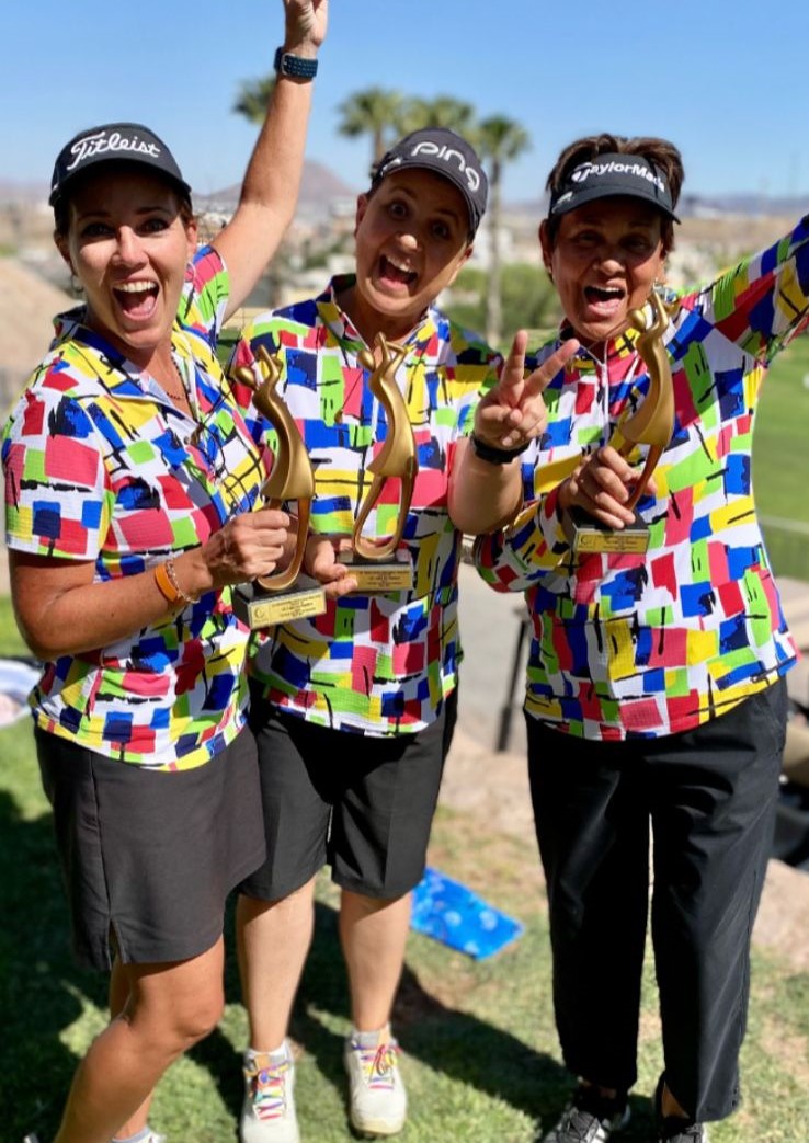 Campeonas de la categoría B, en el Torneo Interclubes Zona Norte en Chihuahua.