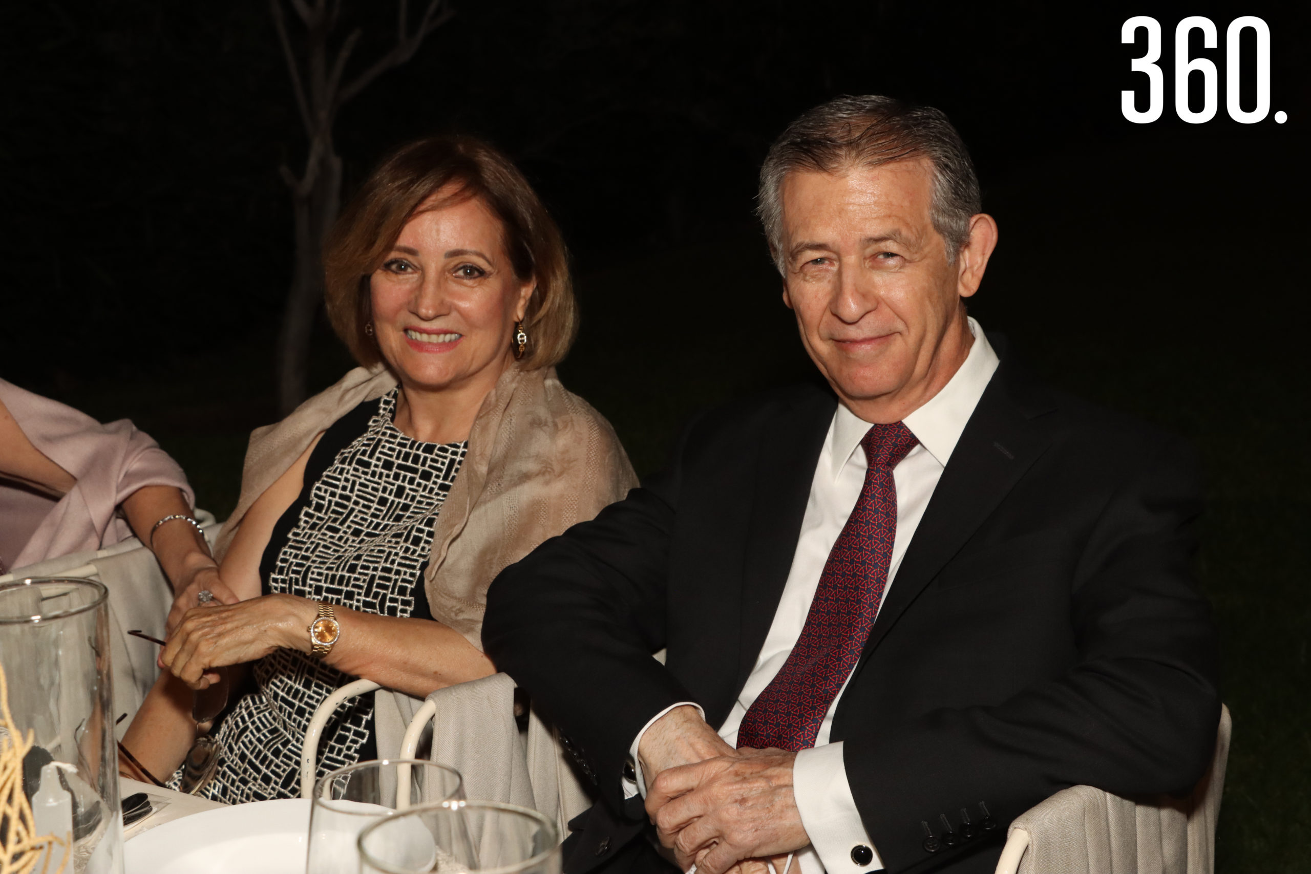 Elma Rodríguez y Miguel Arizpe.