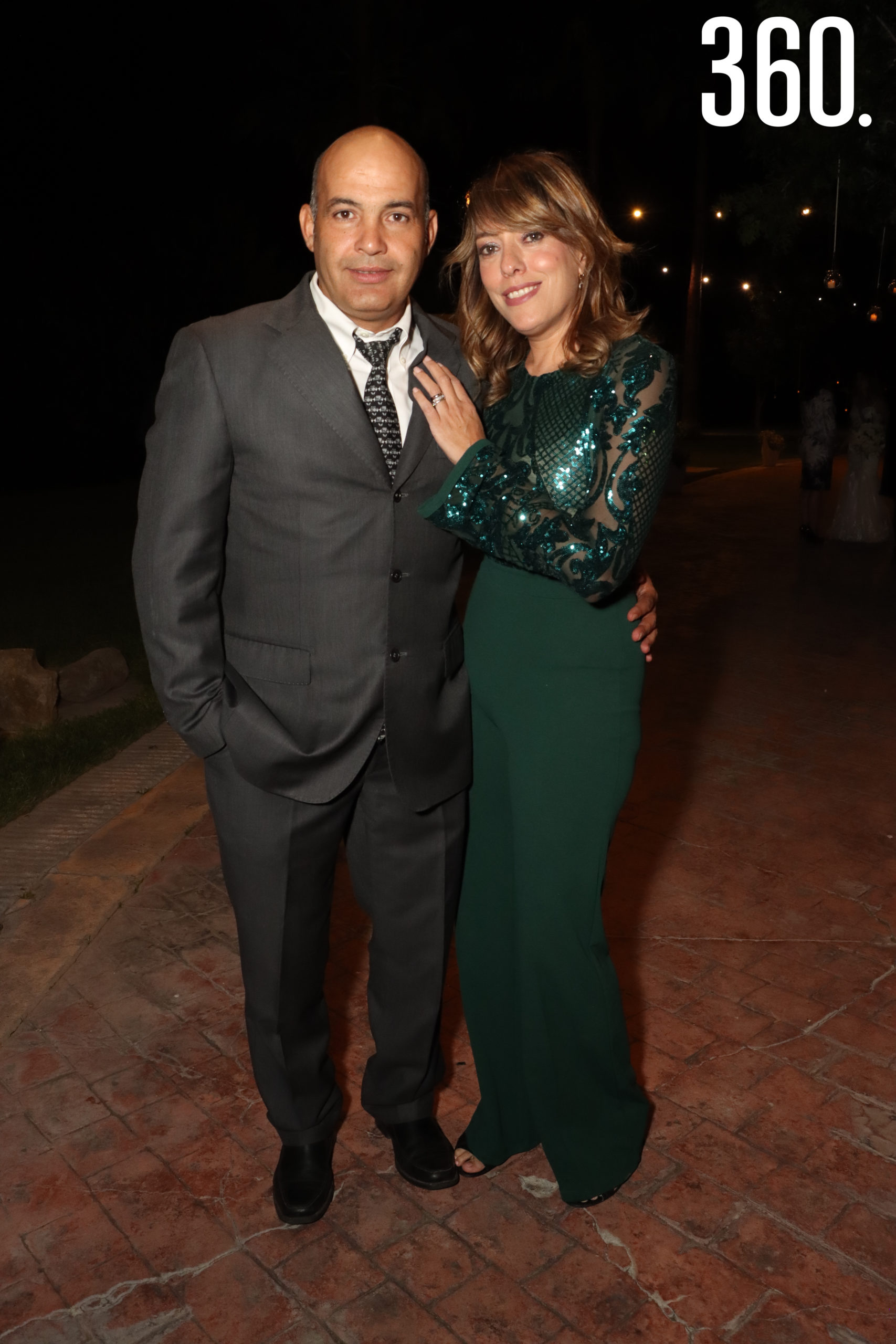 David Rodríguez y Paola Pineda.