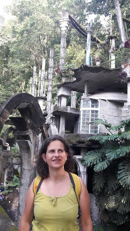 En el jardín surrealista de Edward James en Xilitla, en la Huasteca Potosina.