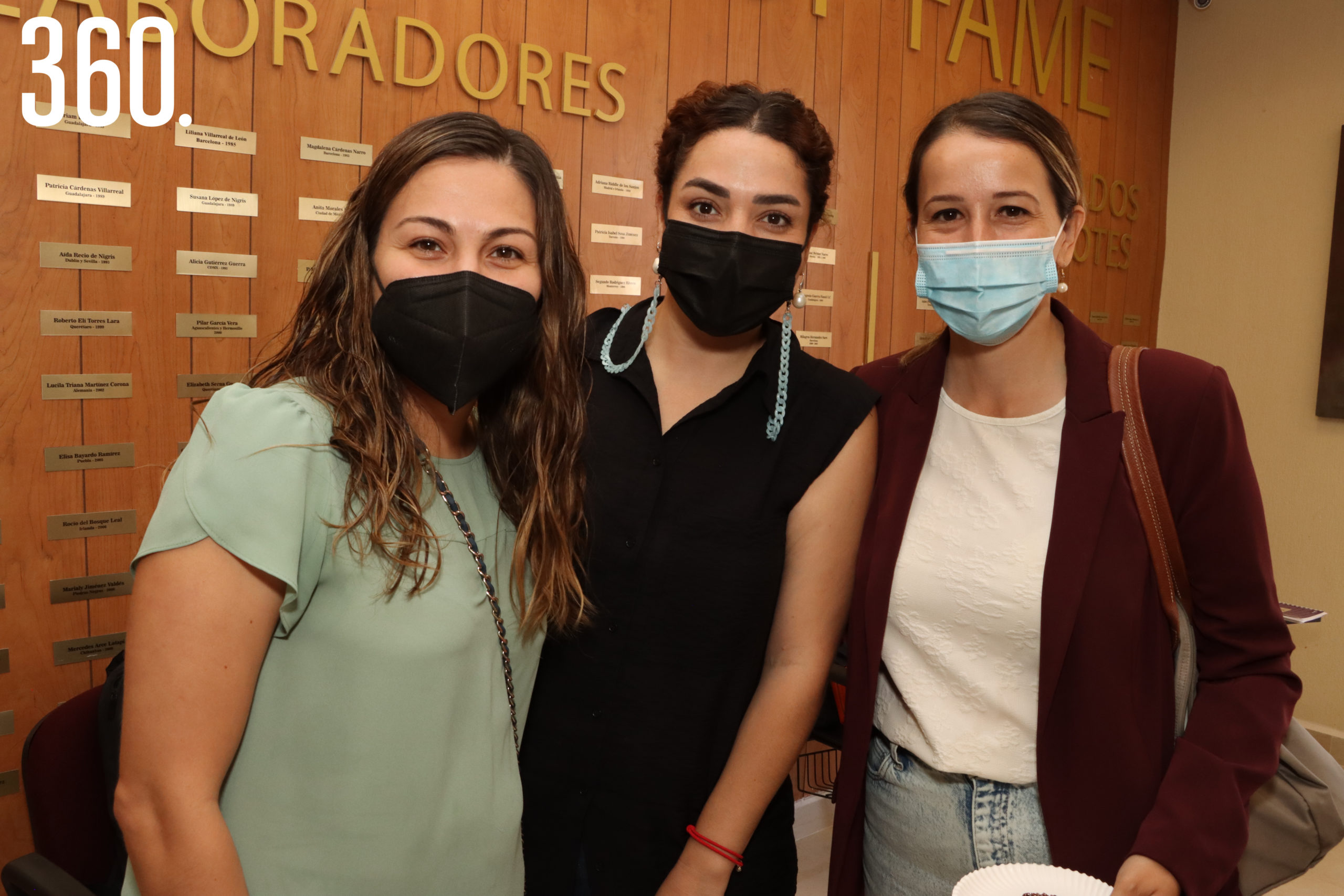 Daniela Aguirre, Marifer Saro y Tamara Valdés.