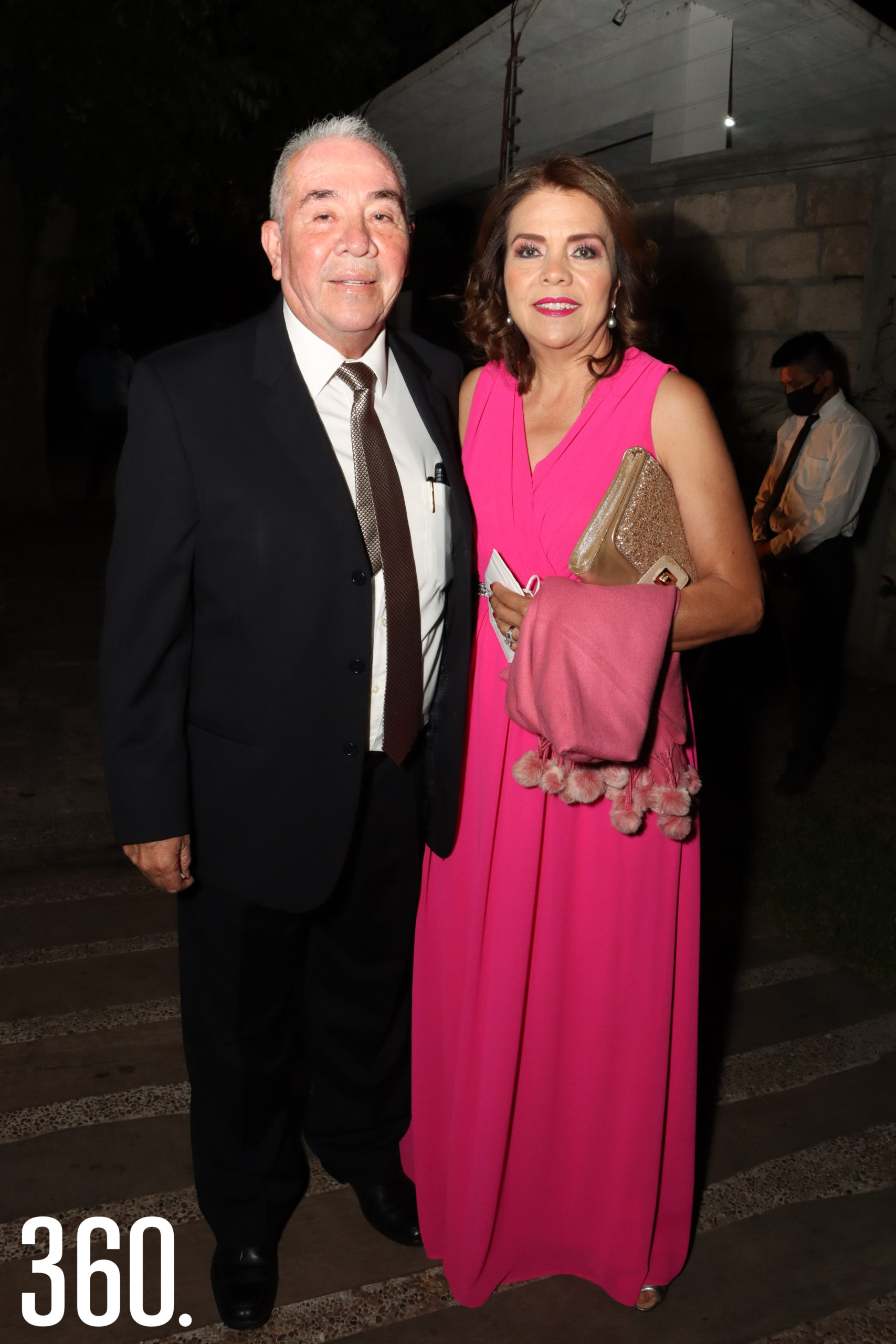 Enrique Hernández y Malú Luna.