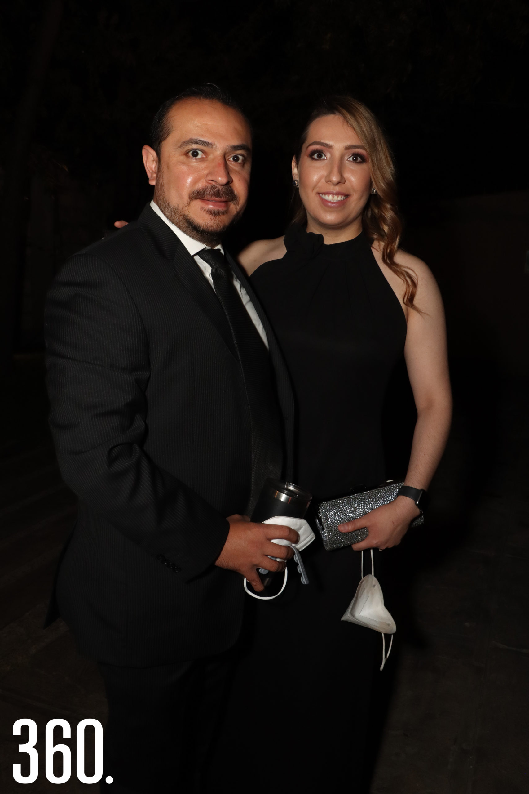 Sergio Cavazos y Ana Vallejo.