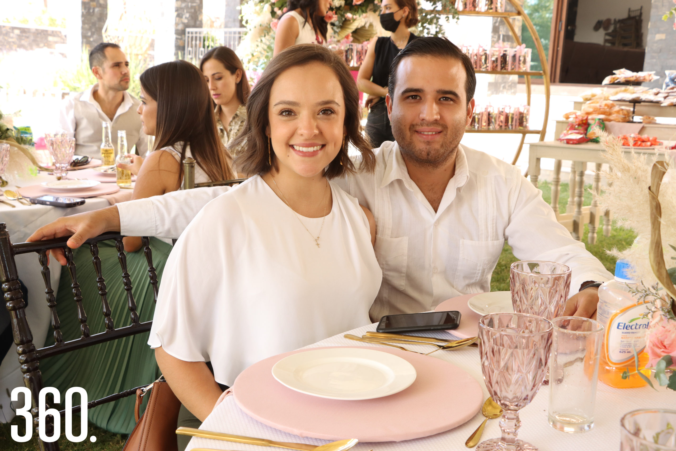 Vero Valdés y Armando Martínez.