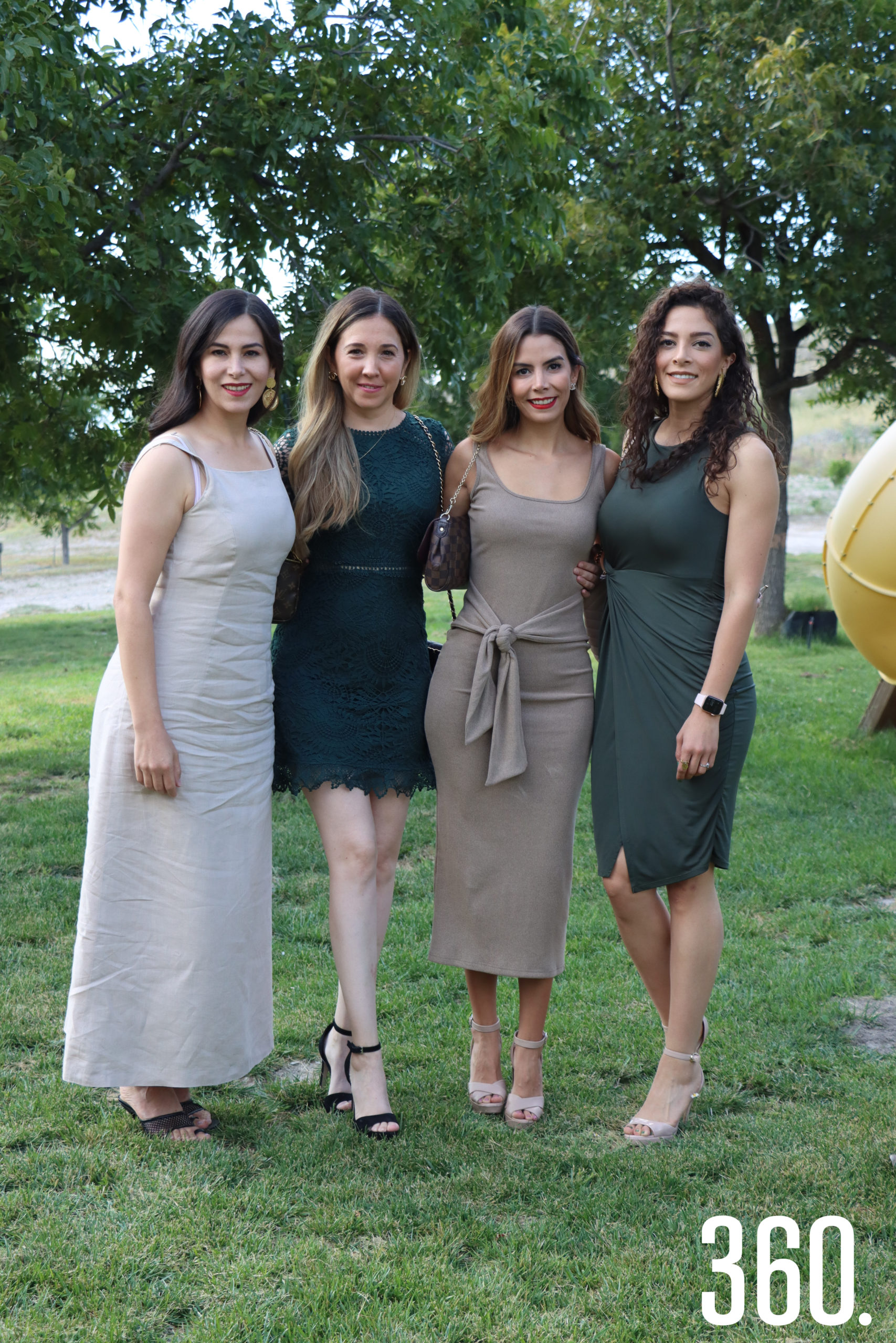 Mónica Villarreal, Mireya Navarro, Sara Rodríguez y Frida Mancha