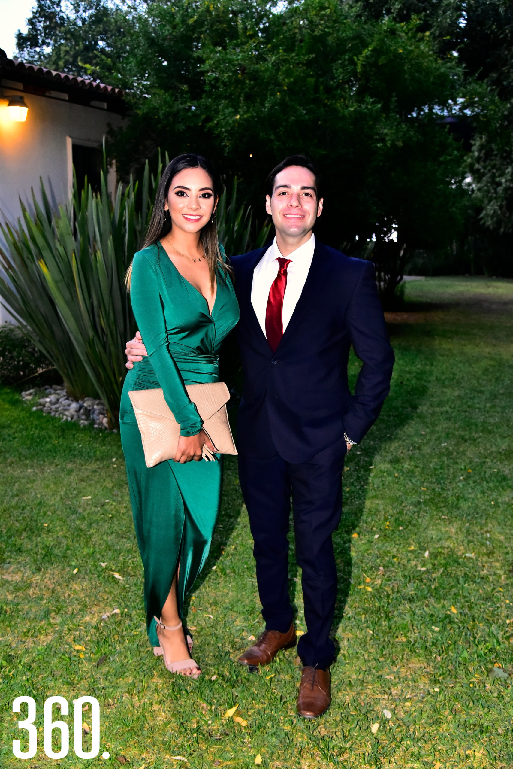 Karla Baragaño y Arturo Alcaraz.