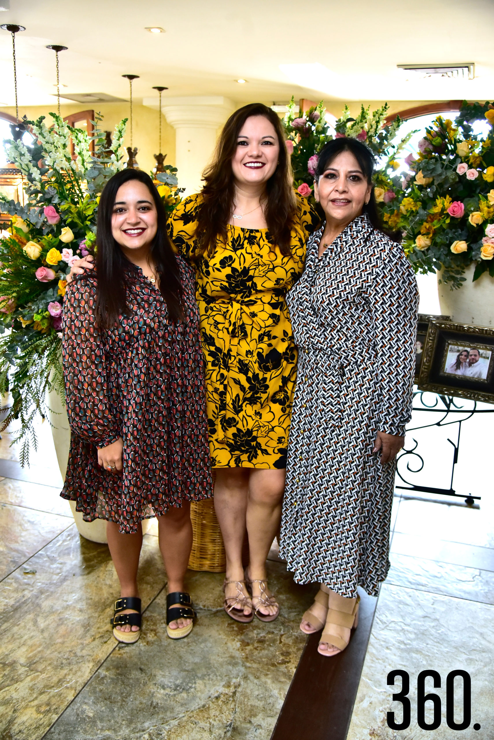 Mariana Delgado, Anahí Cantú y Sandra Carrillo.