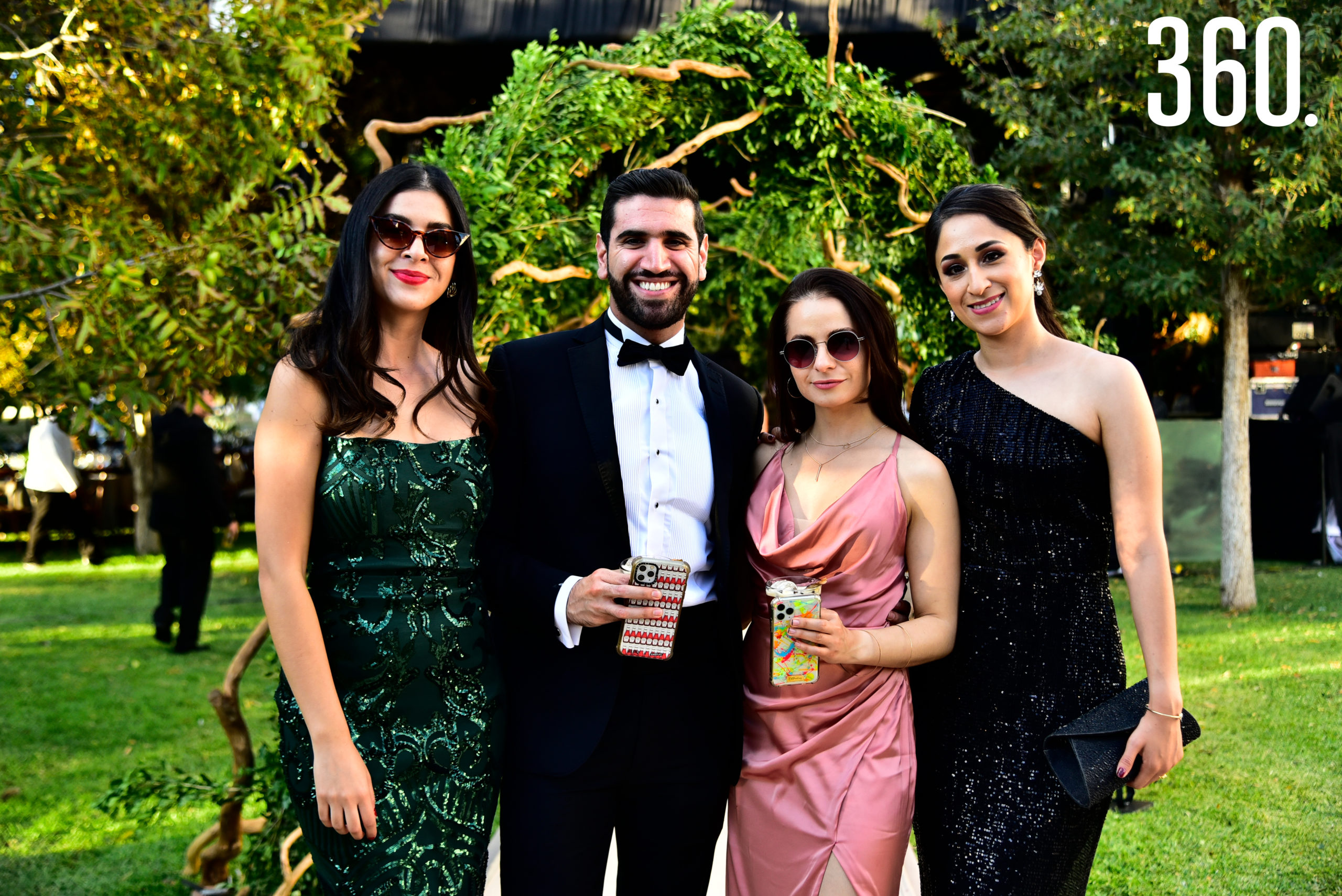 Susana López, Bernardo González, Michel Espinosa y Ale Reyna.