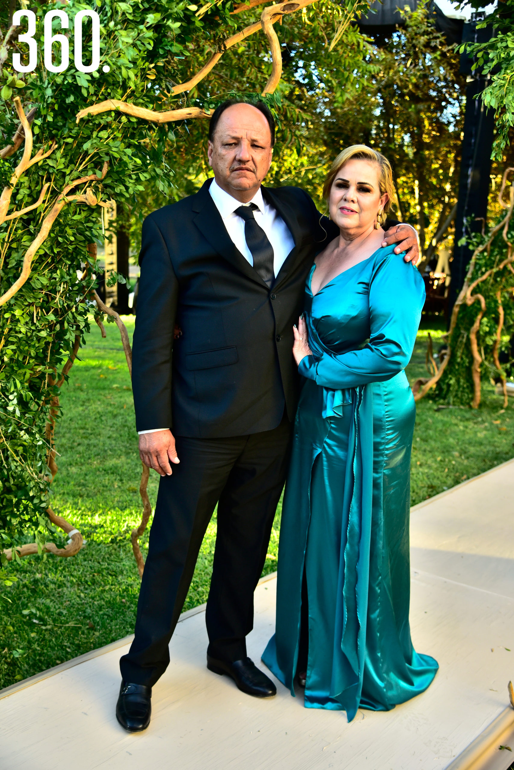 Gilberto Saldaña y Claudia Ruiz.