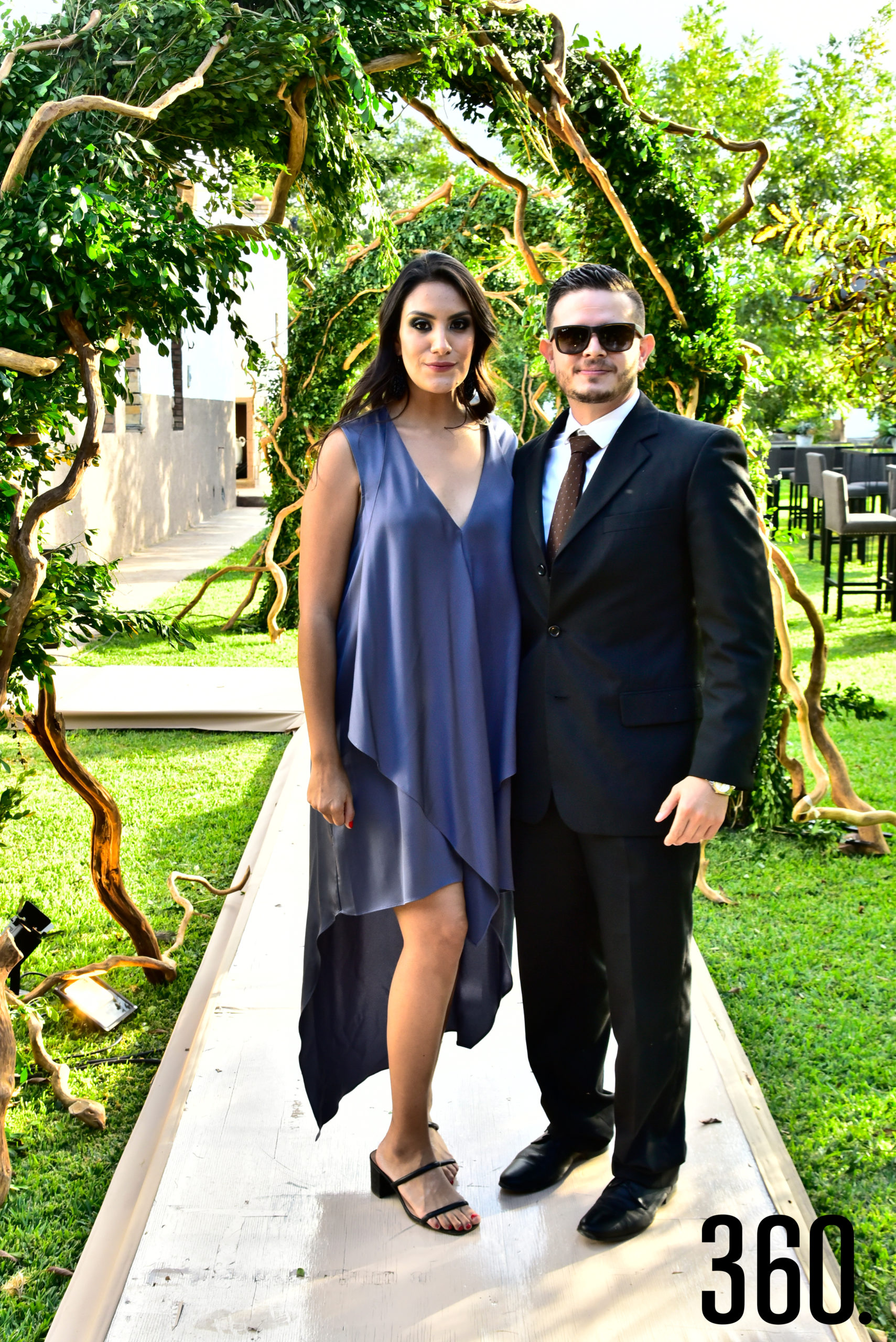 Fernanda Pepi y Alan Valdés.