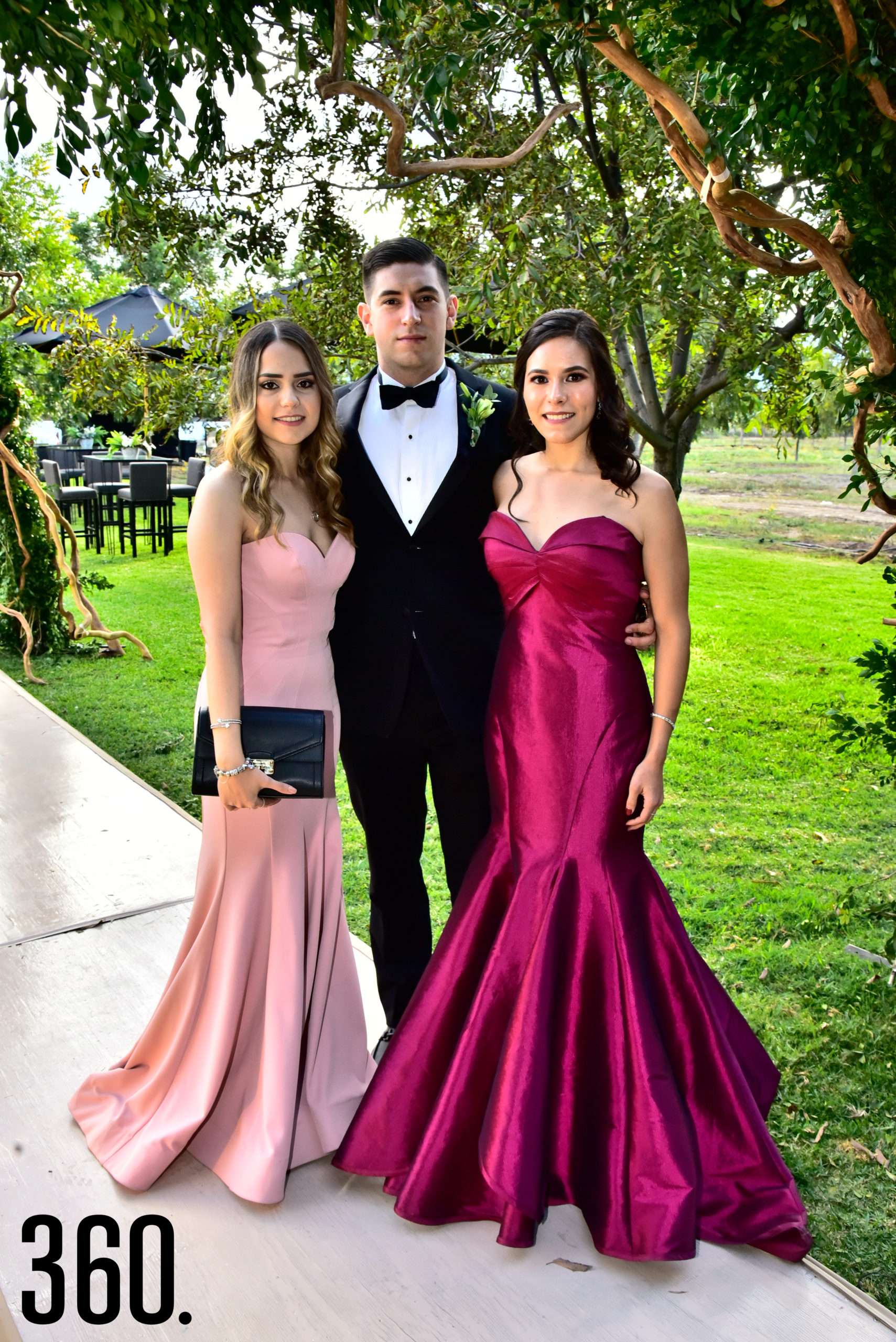 Ana Sofía González, Cristian Martínez y Lorena Martínez.