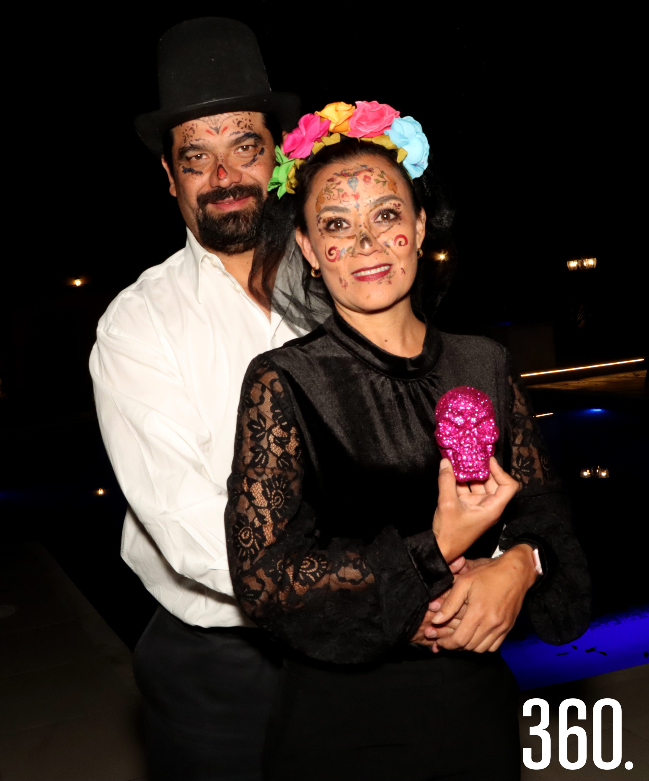 Raúl Fuentes y Miriam Melo.