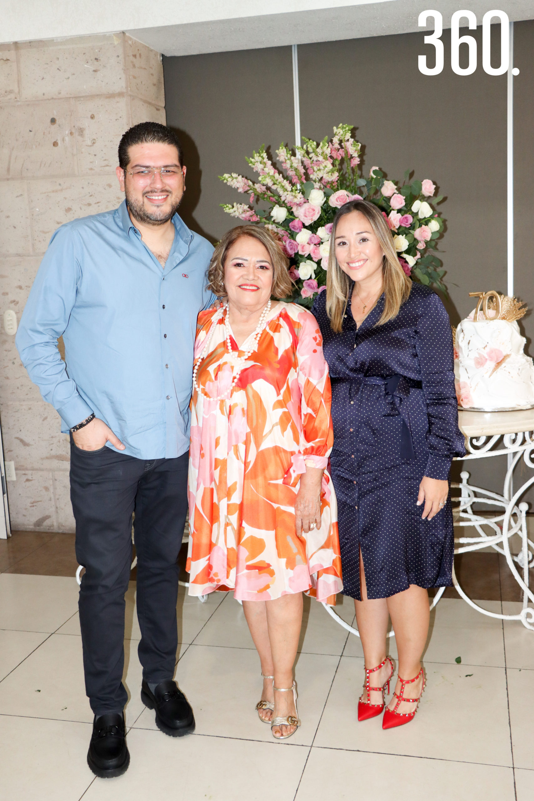 Gustavo Gómez, Mirna Aguirre e Ingrid Ramírez.