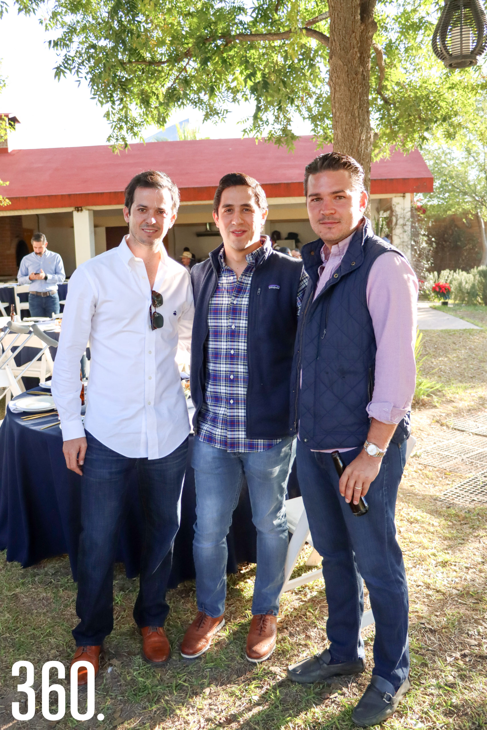 David García, Juan Carlos Díaz y Guillermo Talamás.