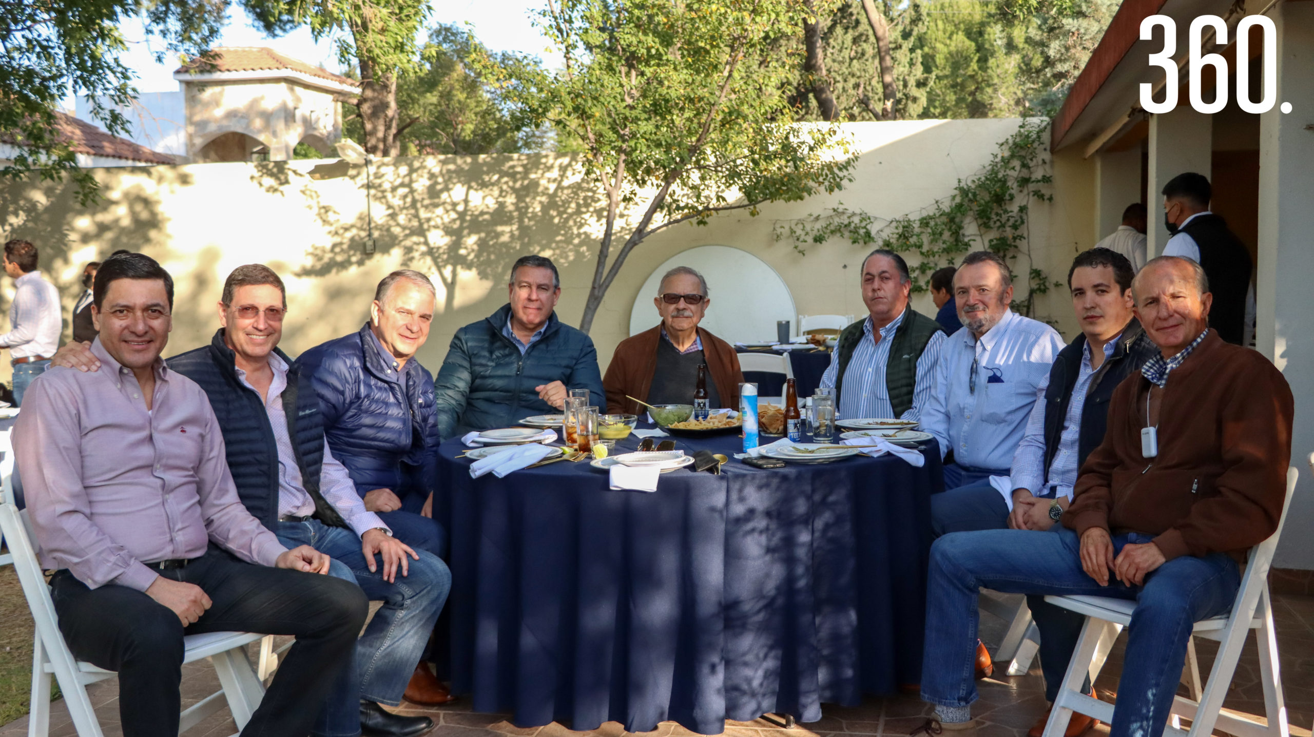 Jorge Luis Chávez, Carlos Ramos, Francisco Saracho, Martín Gutiérrez, Rogelio Dávila, Alberto Villarreal, Jaime Mejía, Adrián Garza y Gerardo Garza.