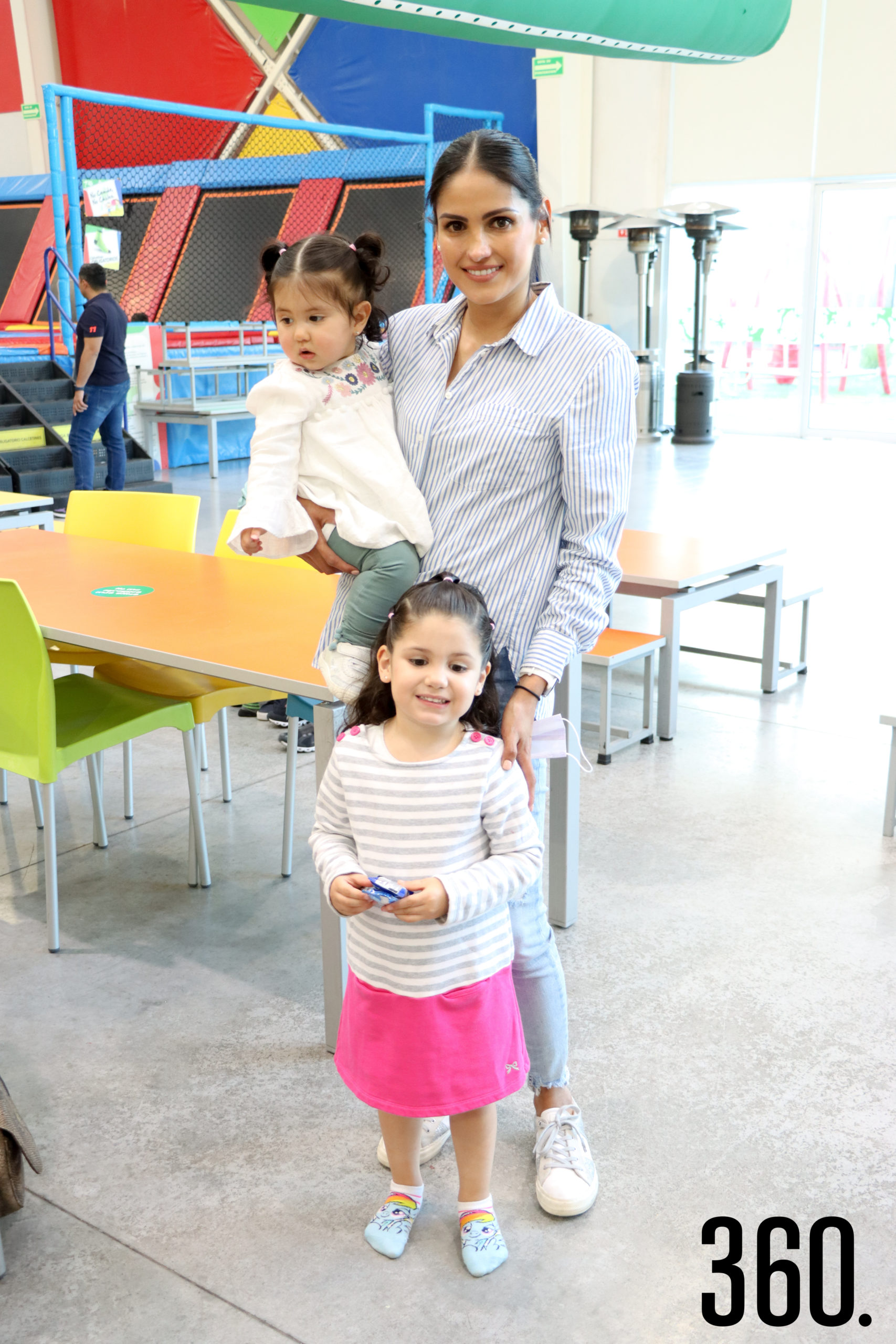 Gaby García, Ana Lía y Eva Rodríguez.