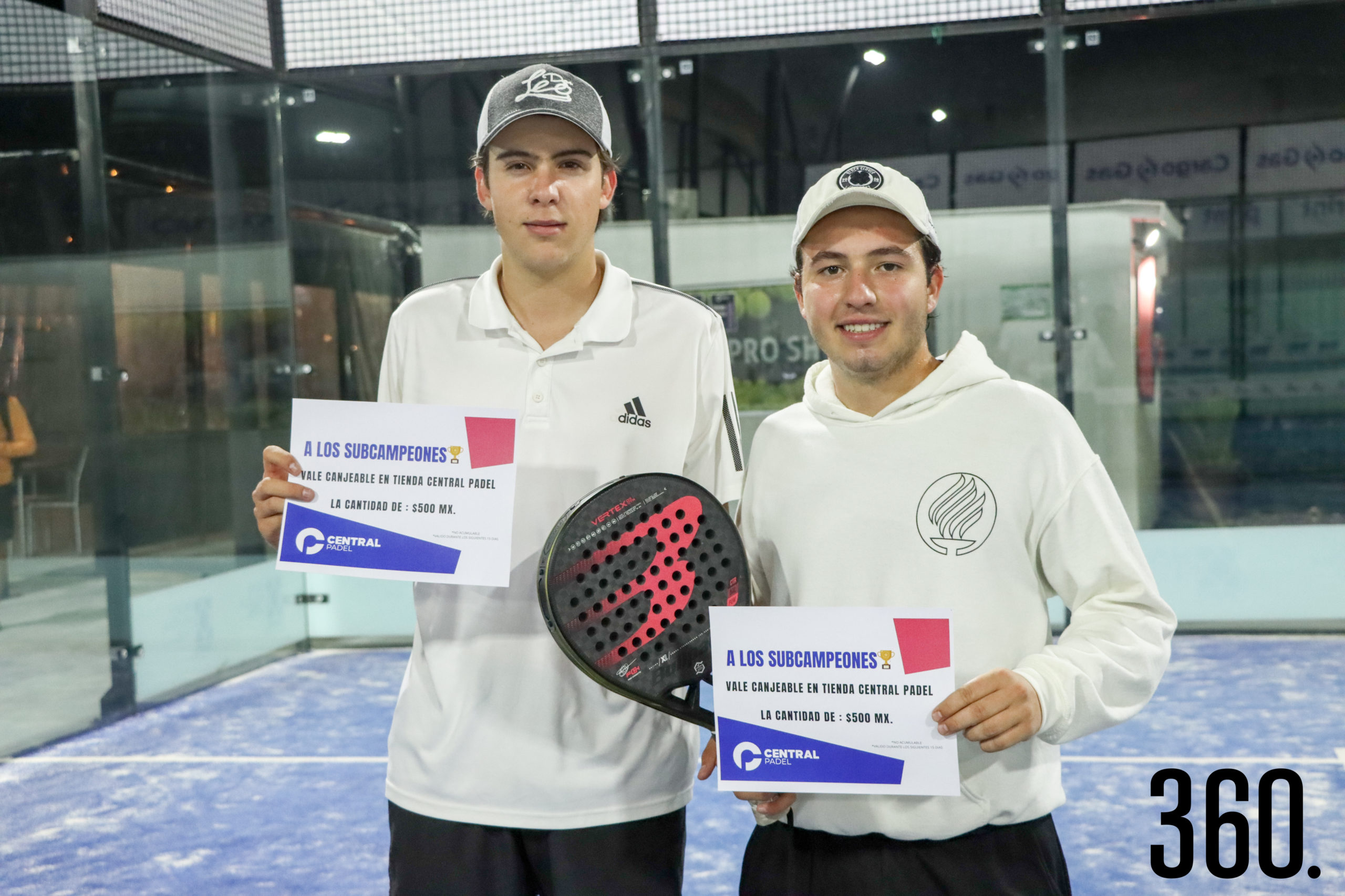 Leo Mendel y Jorge López, segundo lugar.