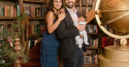José Roberto es el primogénito del matrimonio Braham Avilés.