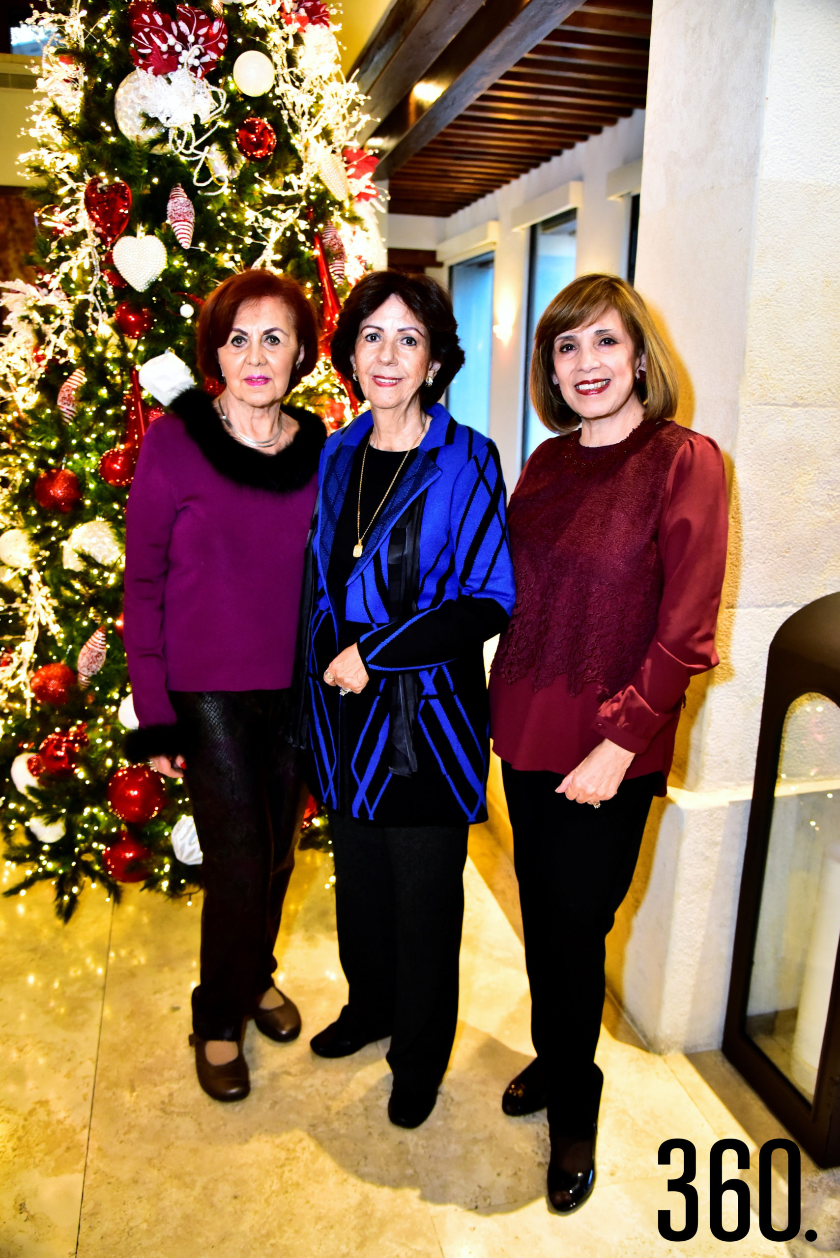 Lupita Saade, María Elena Garza y Mene González.