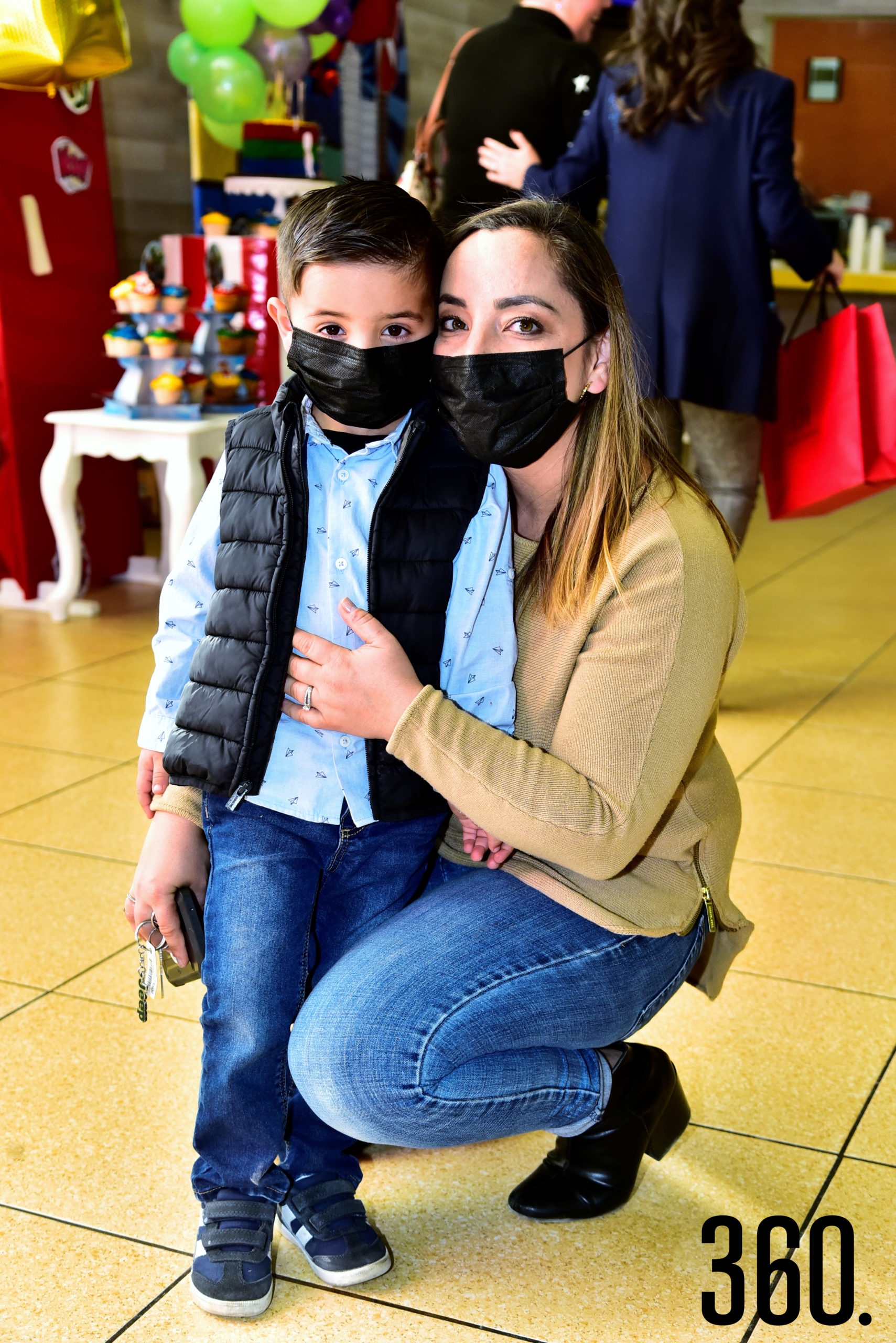 Santiago y Paulina Rodríguez.