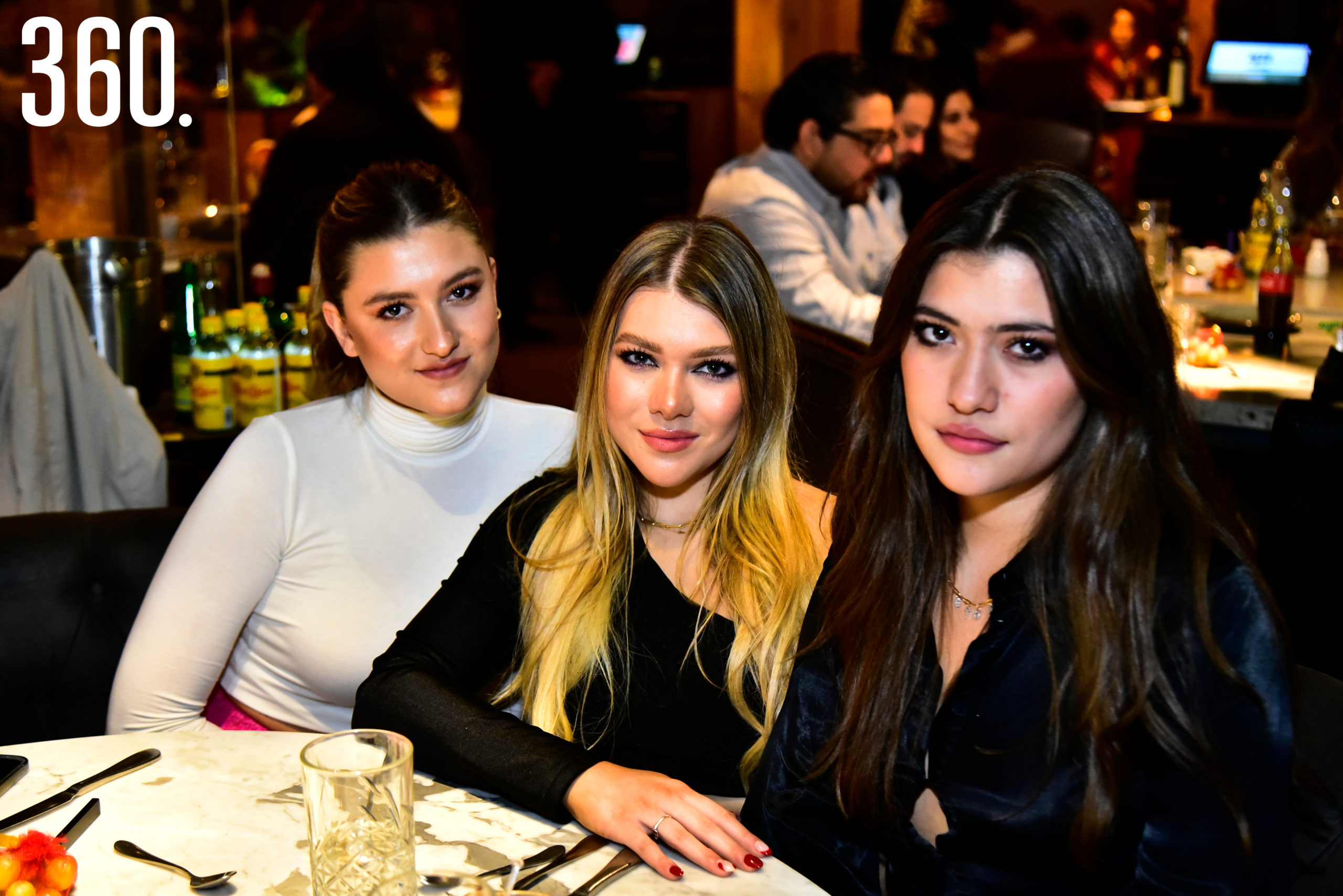 Miranda Ramón, Alexa Hyslop y Victoria Ramón.