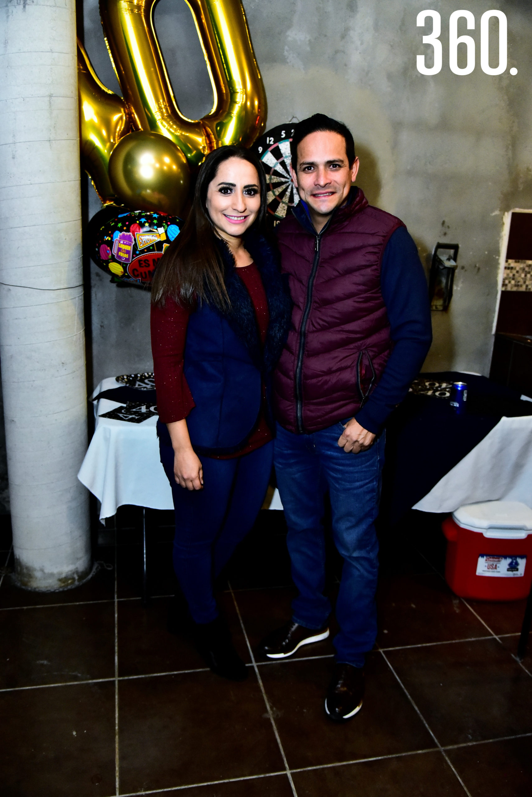 Lorena Escobedo y Fernando Martínez.