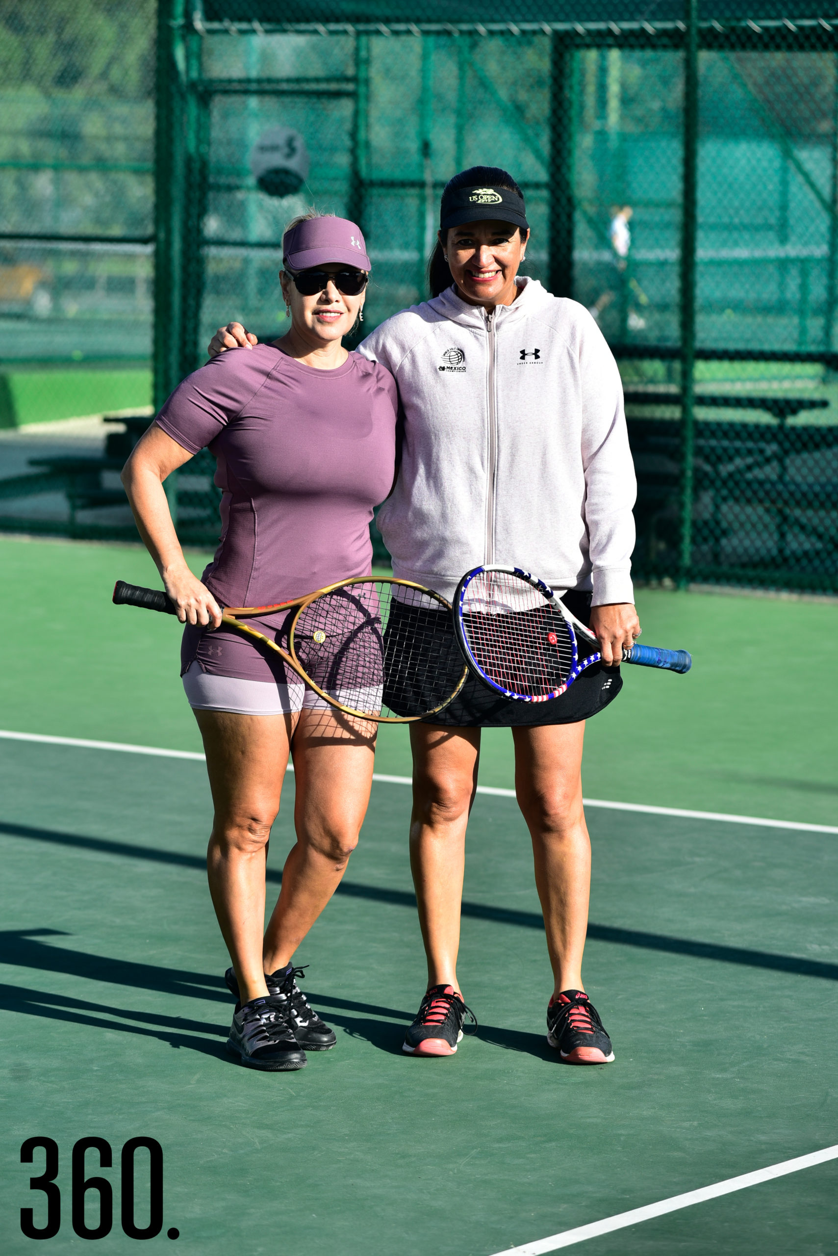 Alma Medina y Gloria Gómez.