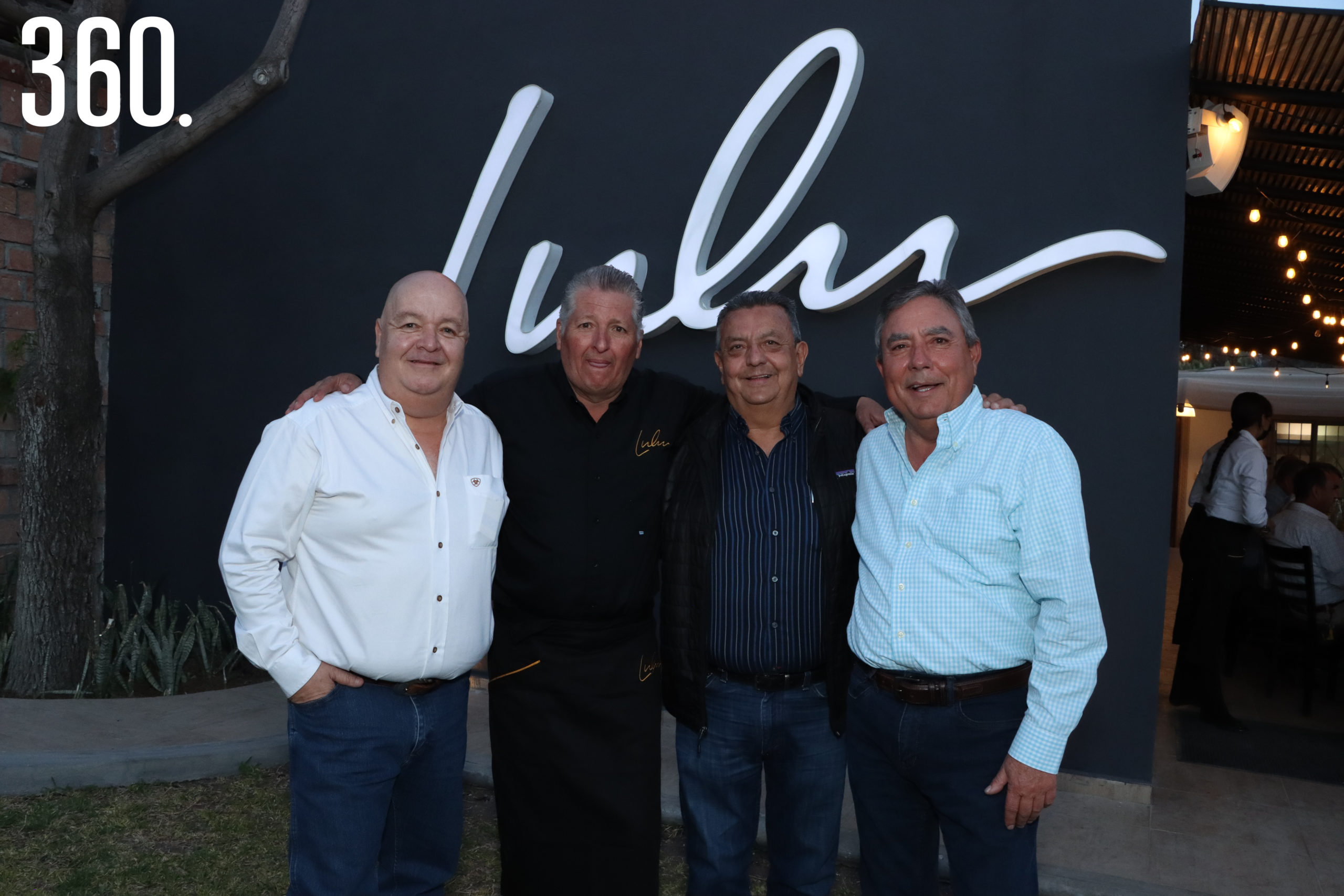 Jacobo Dávila, Alfonso Pizarro, Ismael Montoya Cantú y Oscar Pérez.