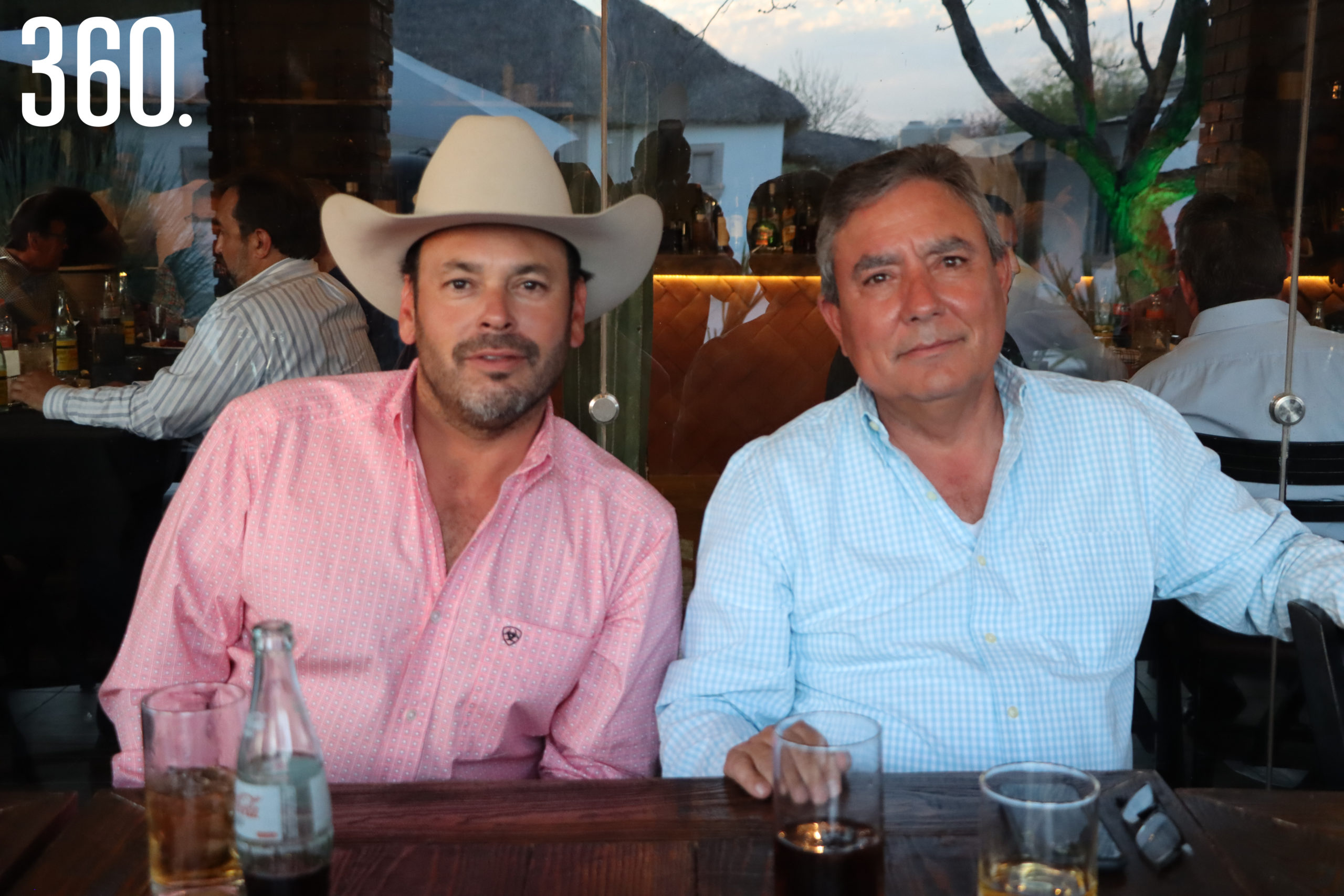 Romualdo Aguirre y Oscar Pérez.