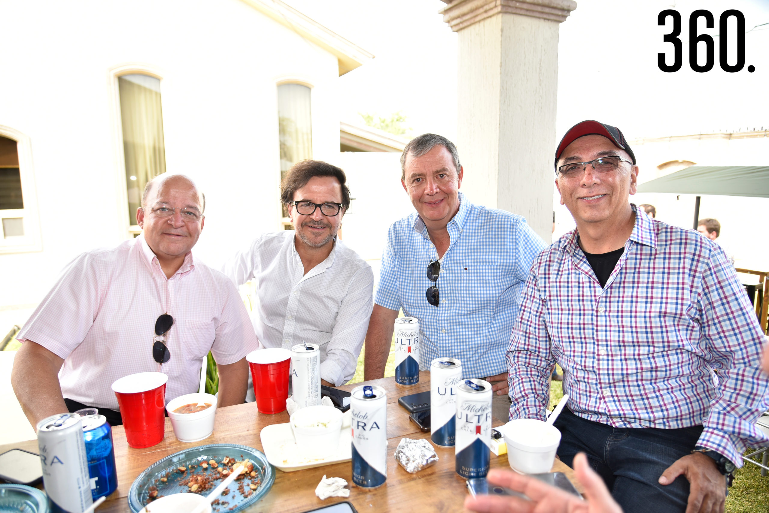 Jaime Redondo, Eduardo Redondo, Herminio Rodríguez y Fernando García.