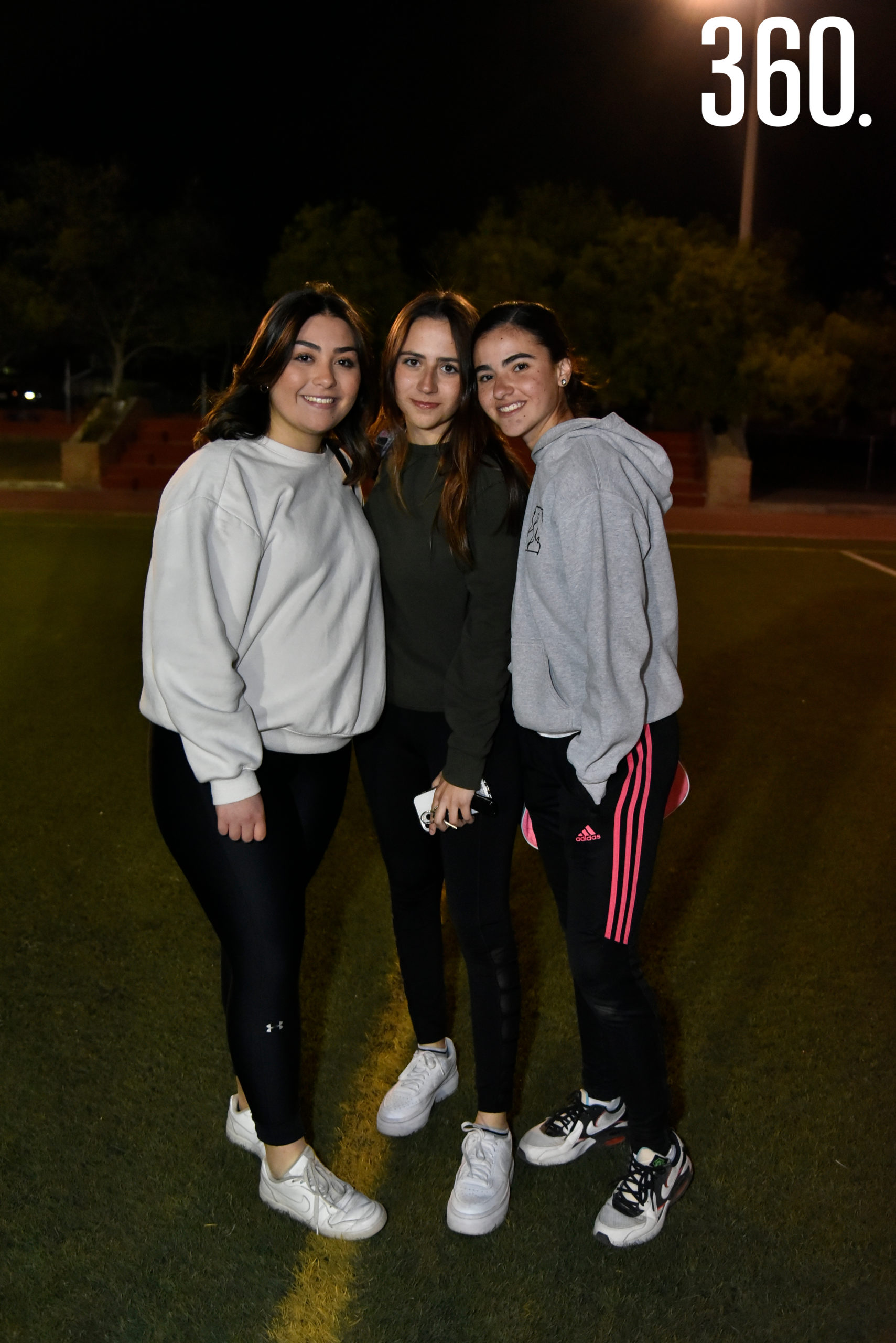 Monse Saucedo, Marcela Gaxiola y Marcela Pepi.