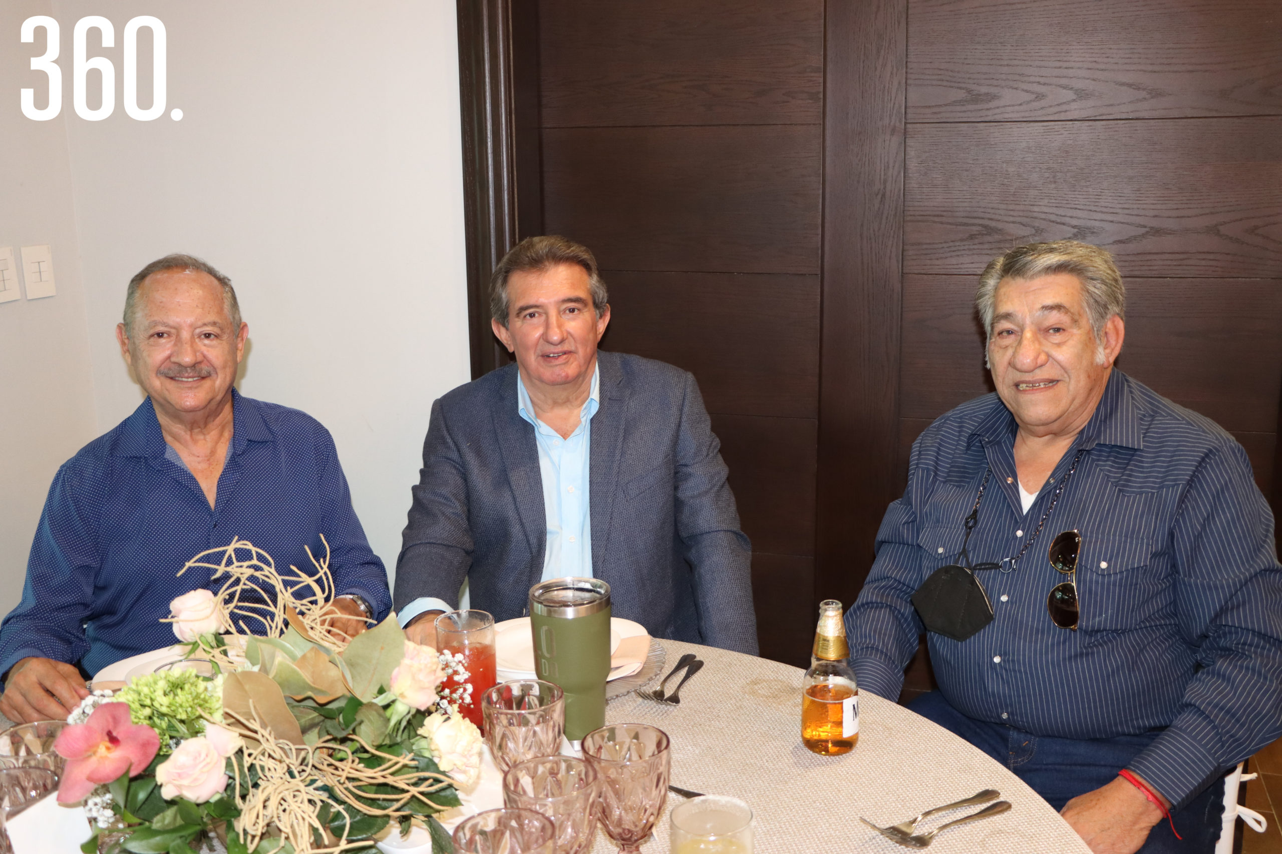 Gilberto Rodríguez, Polo Elizondo y Luis Villarreal.