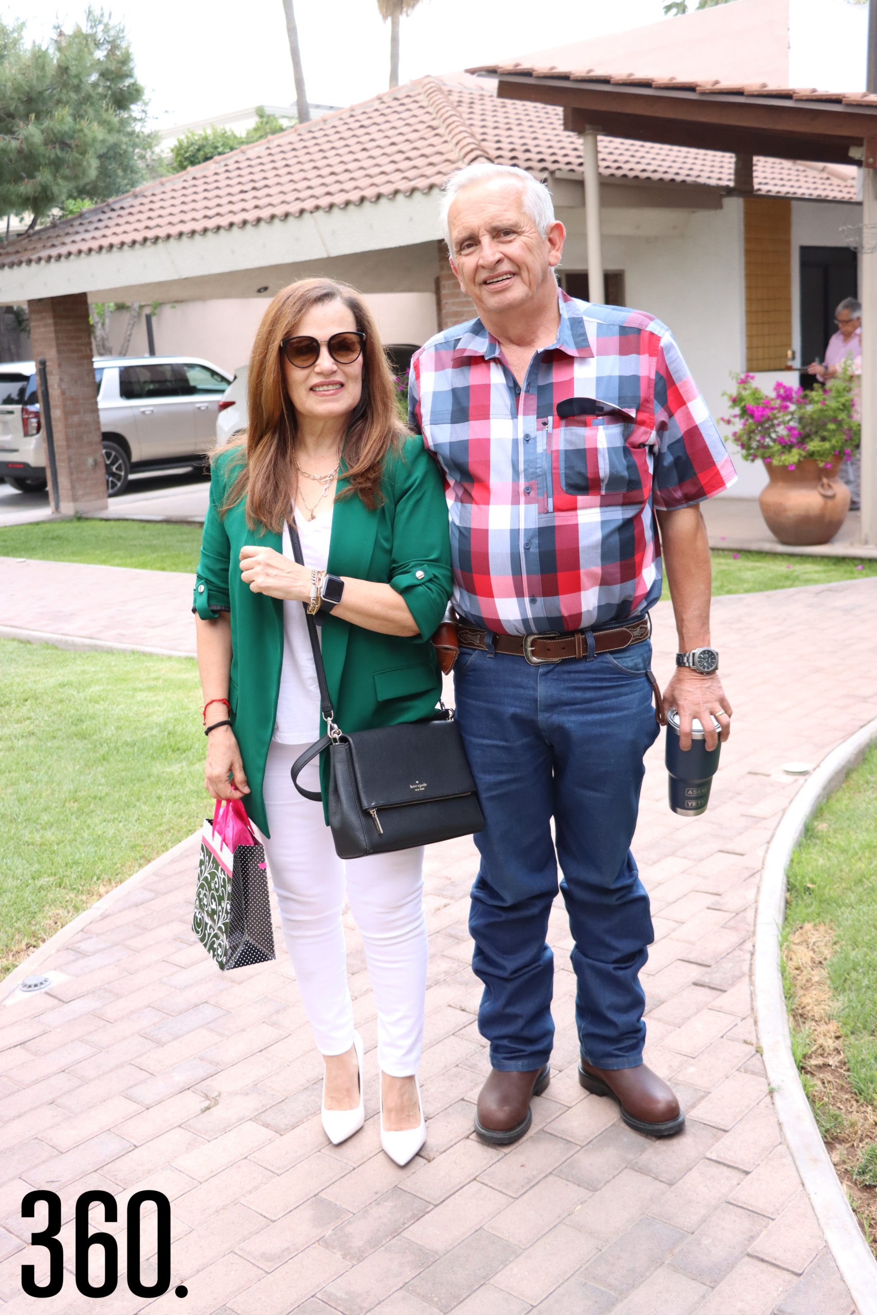 Rossy Márquez y Armando Elizondo.