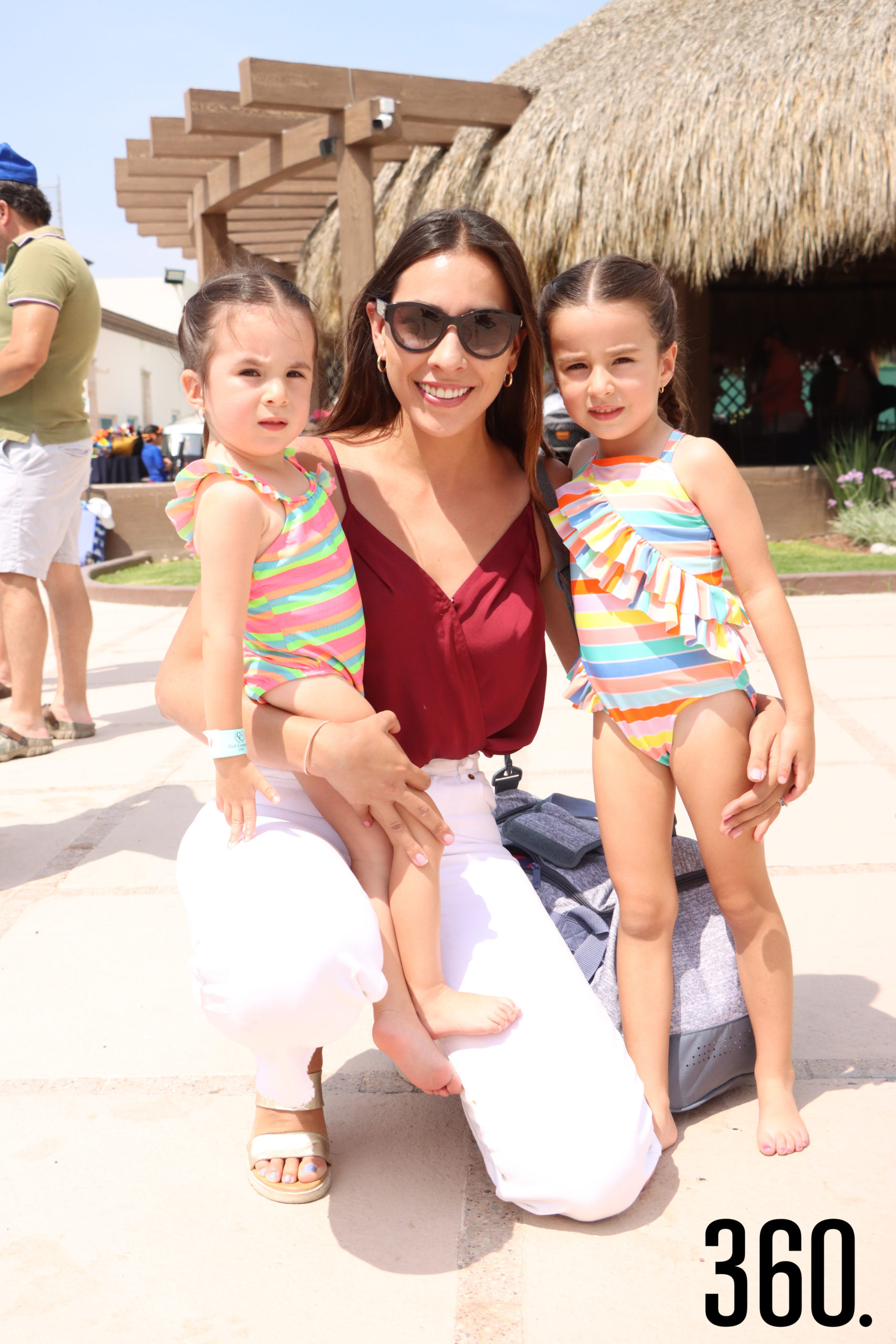 Marian Alanís, Vero Dorbecker y Andrea Alanís.