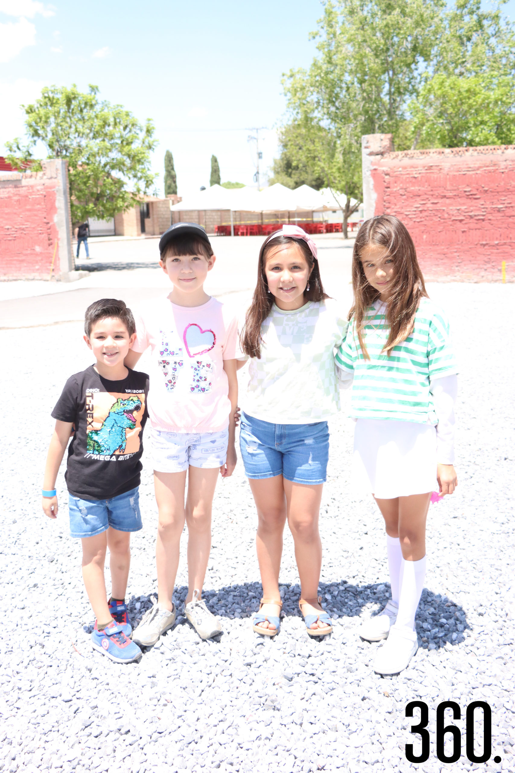 Leonel Ortiz, Bianca López, Sara Michelle Ortiz y Carolina Narro.