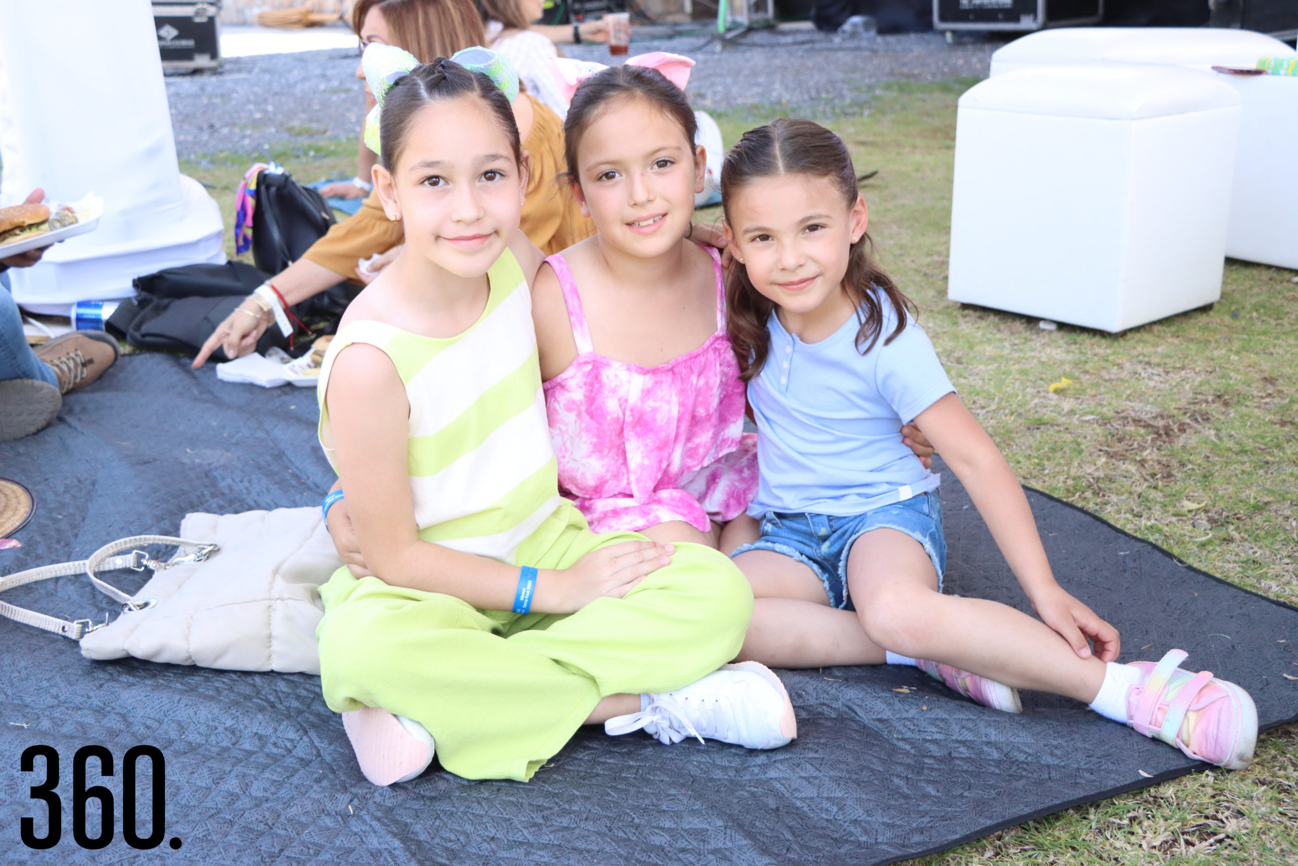 María Paula Henríquez, Marian Ramos y Sofía González.