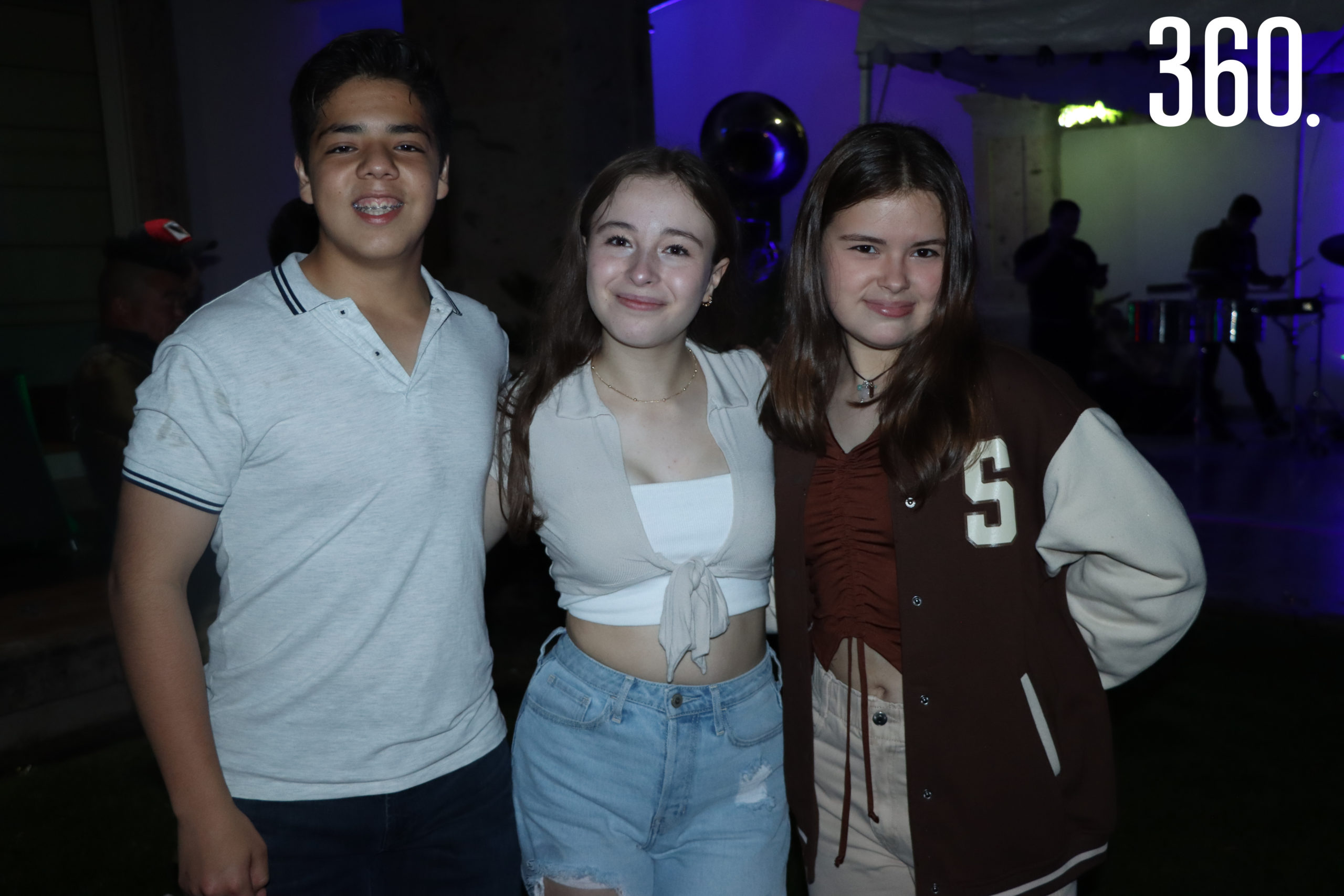 Jorge Rivera, Rose Begin y Ximena de Luna.