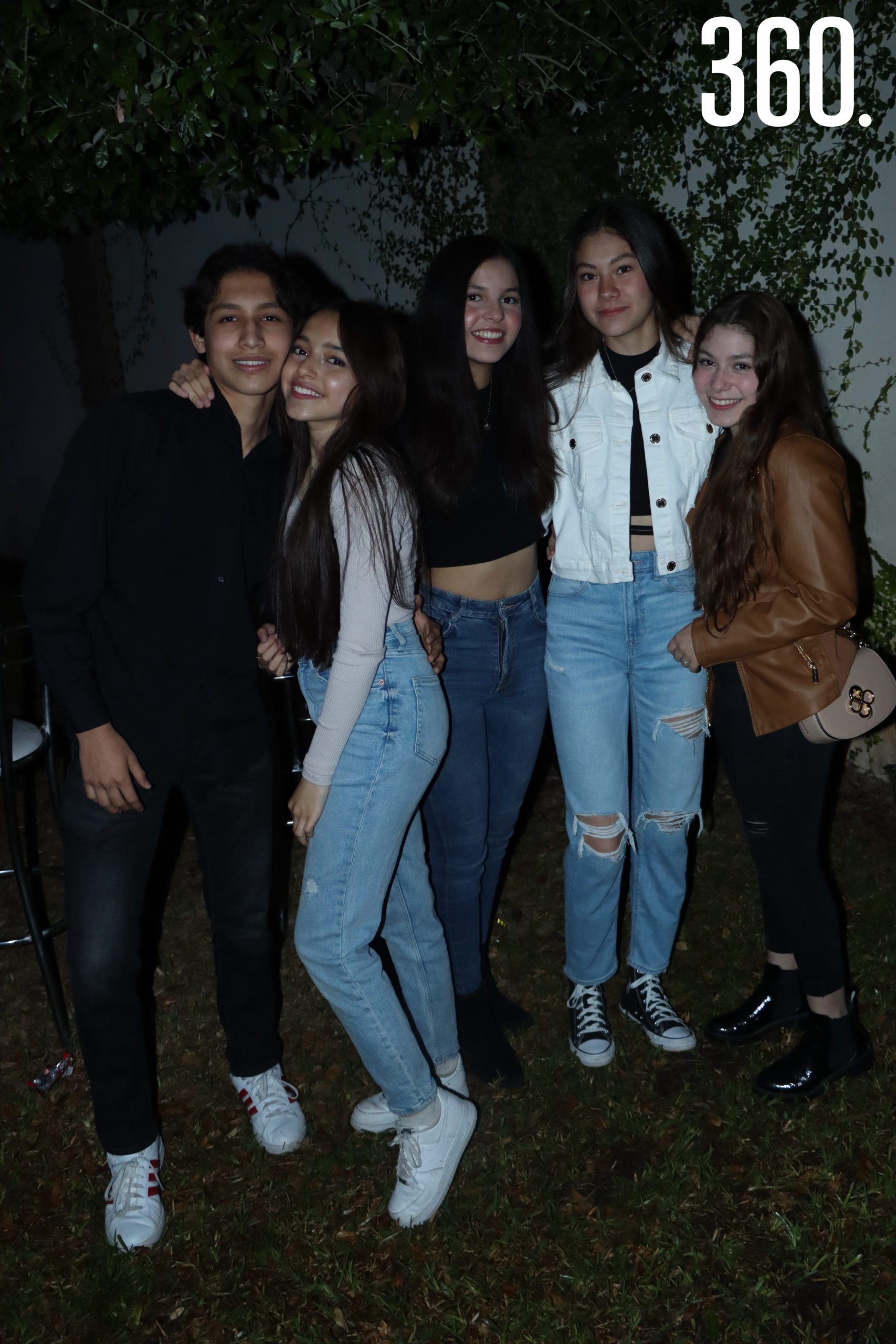 Emilio Cerda, Constanza Orozco, Ana Elena Medina, Alejandra Martínez y Andrea González.