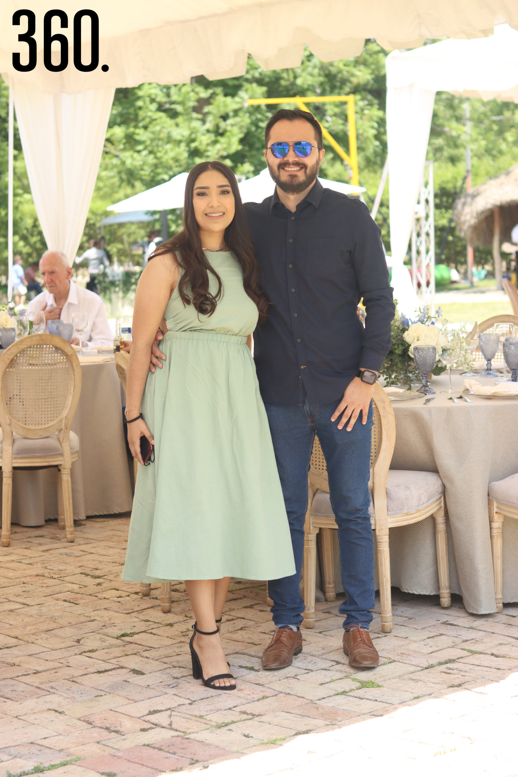 Nancy González y Luis Oropeza.