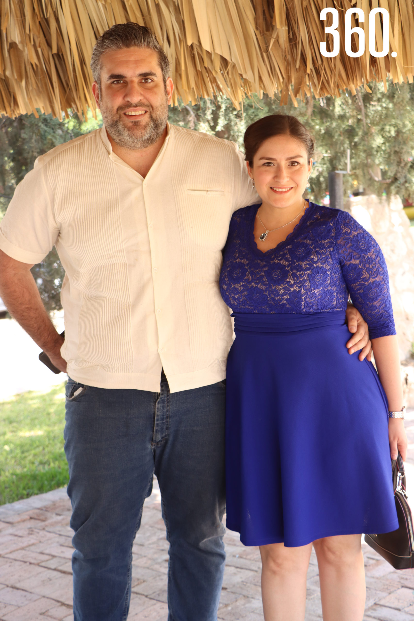 Rolando Escamilla y Carmen Garza.