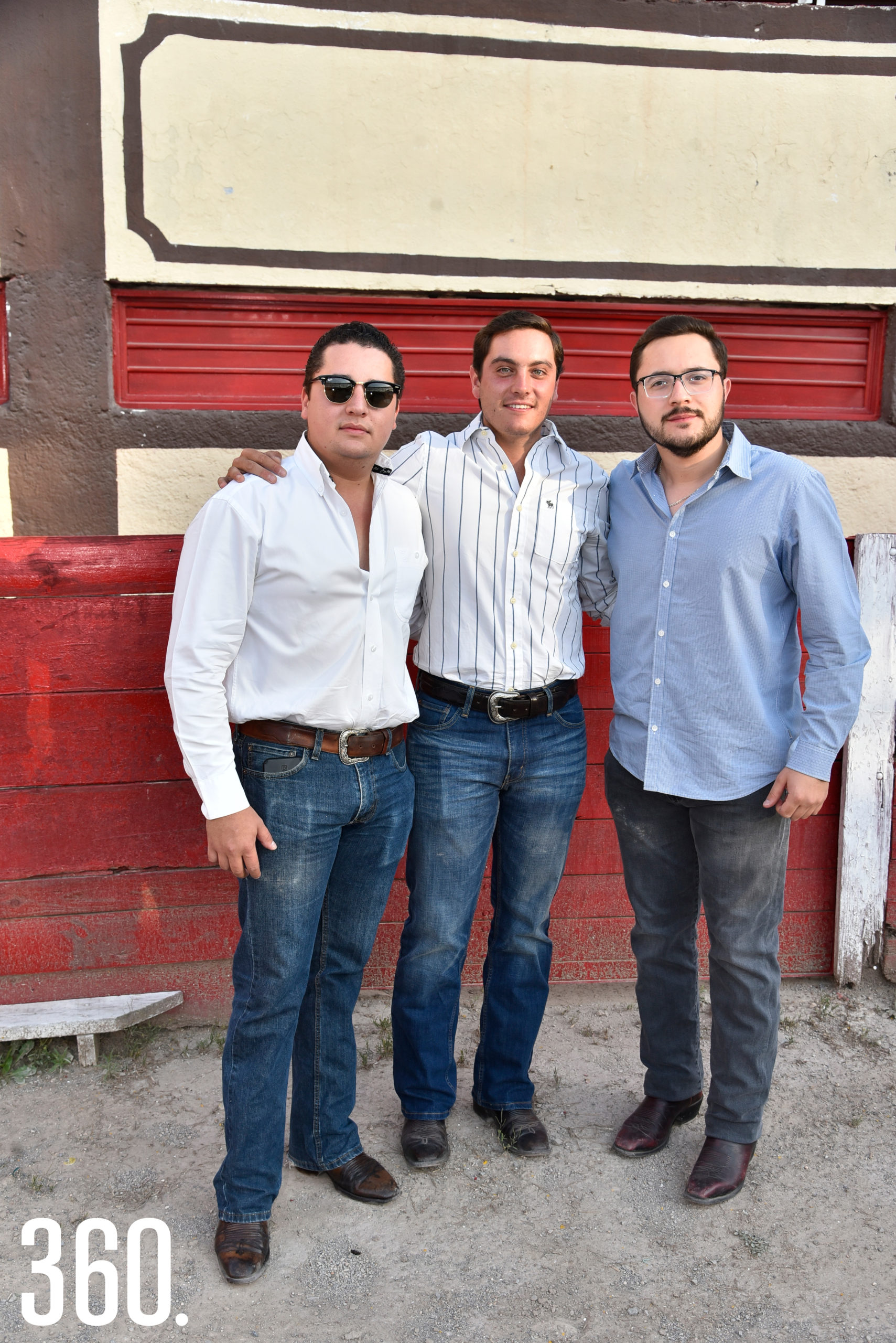 Gustavo Herrera, Gerardo Verastegui y Raúl Coss.