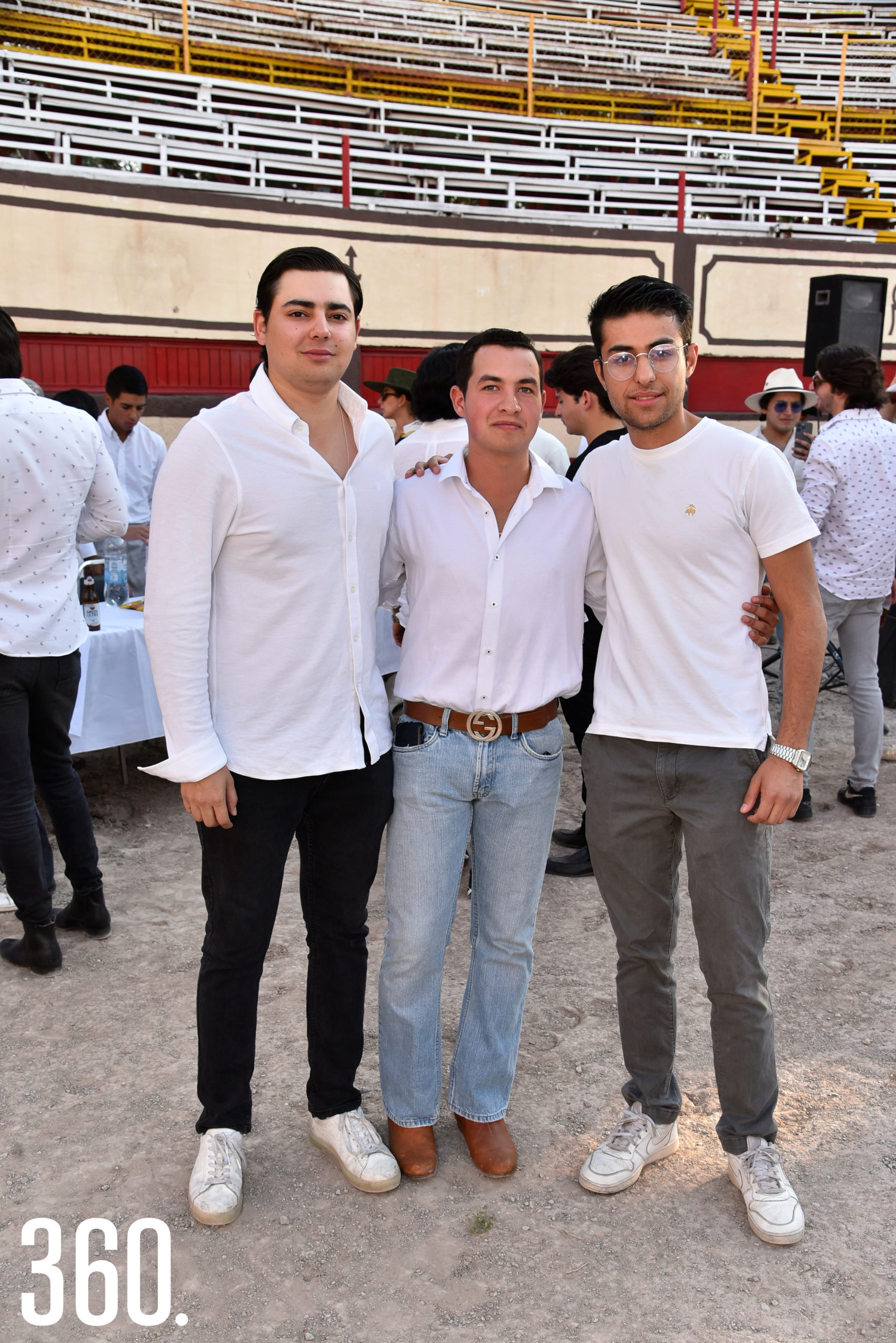 Daniel García, Luis Dávila y Marcelo Ovalle.