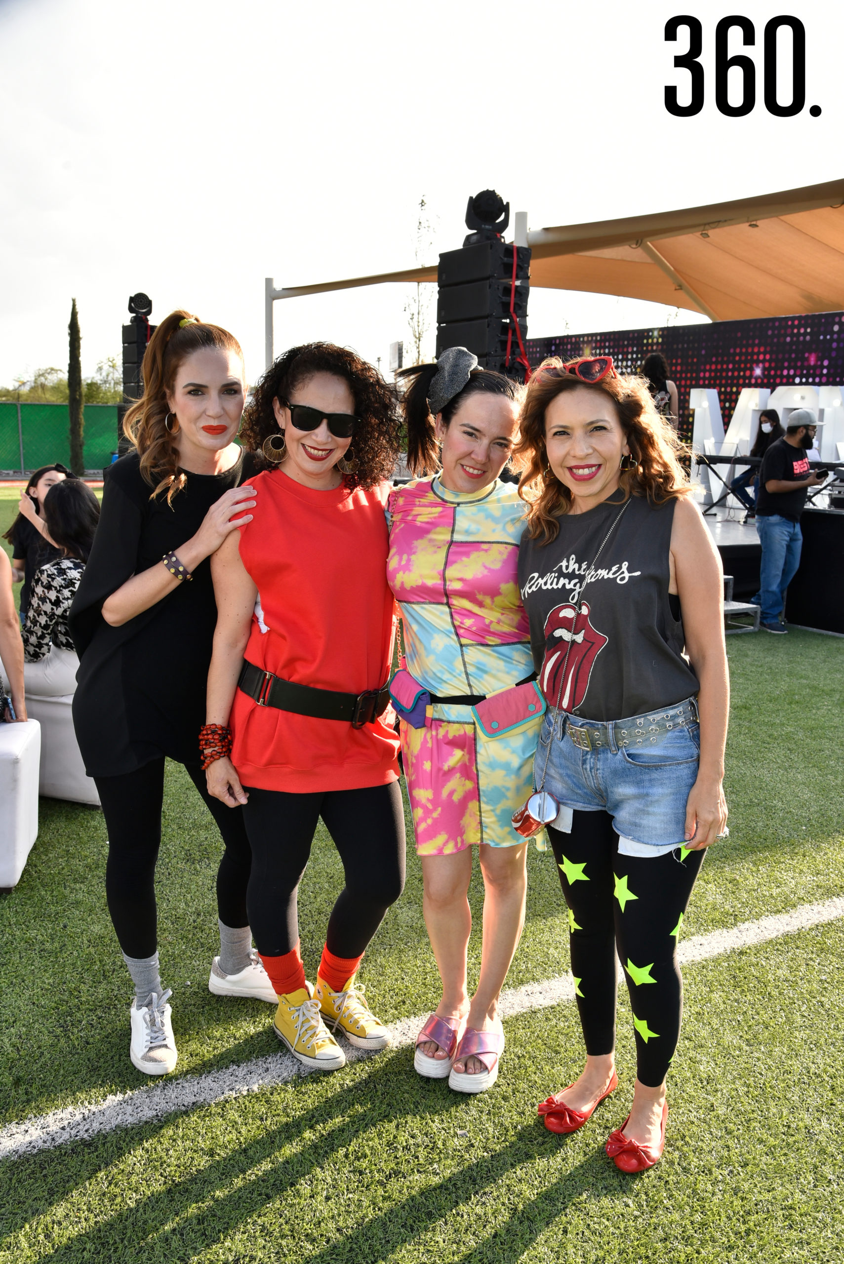 Priscila Flores, Sandra Serna, Mariana Arizpe y Gaby Silva.