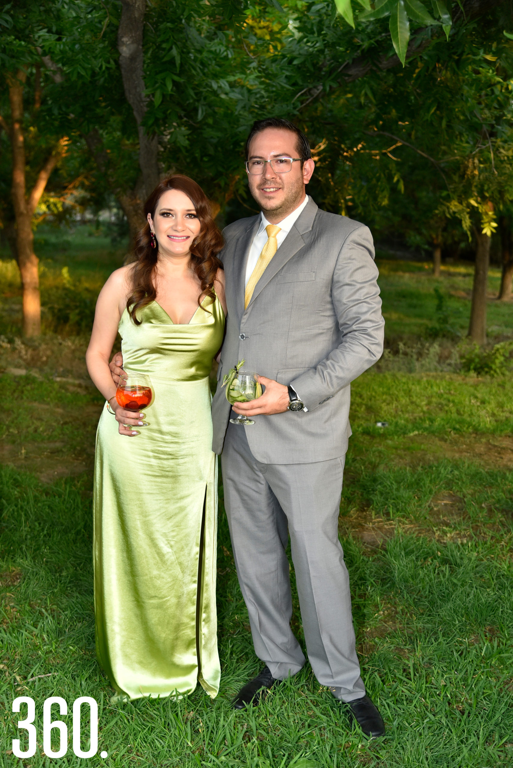 Barbara Rodríguez y Javier Garza.