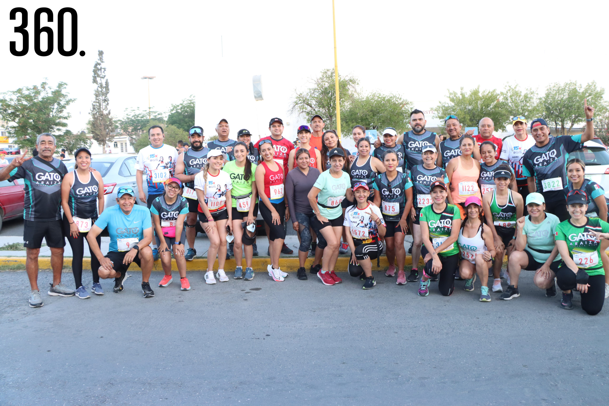 Corredores del grupo del Gato Araiza.